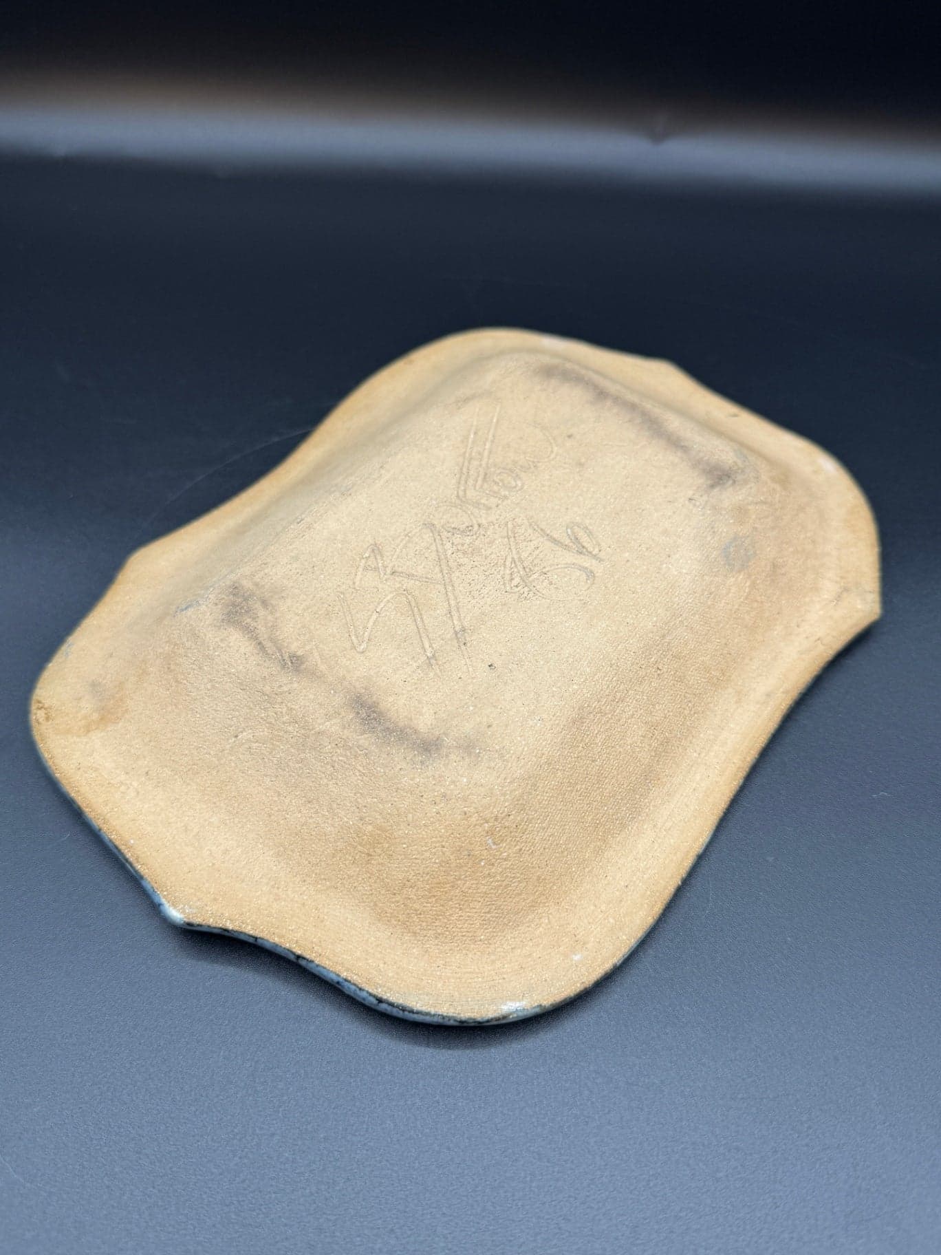 Signed Studio Pottery Trinket Dish - Thumbnail 8