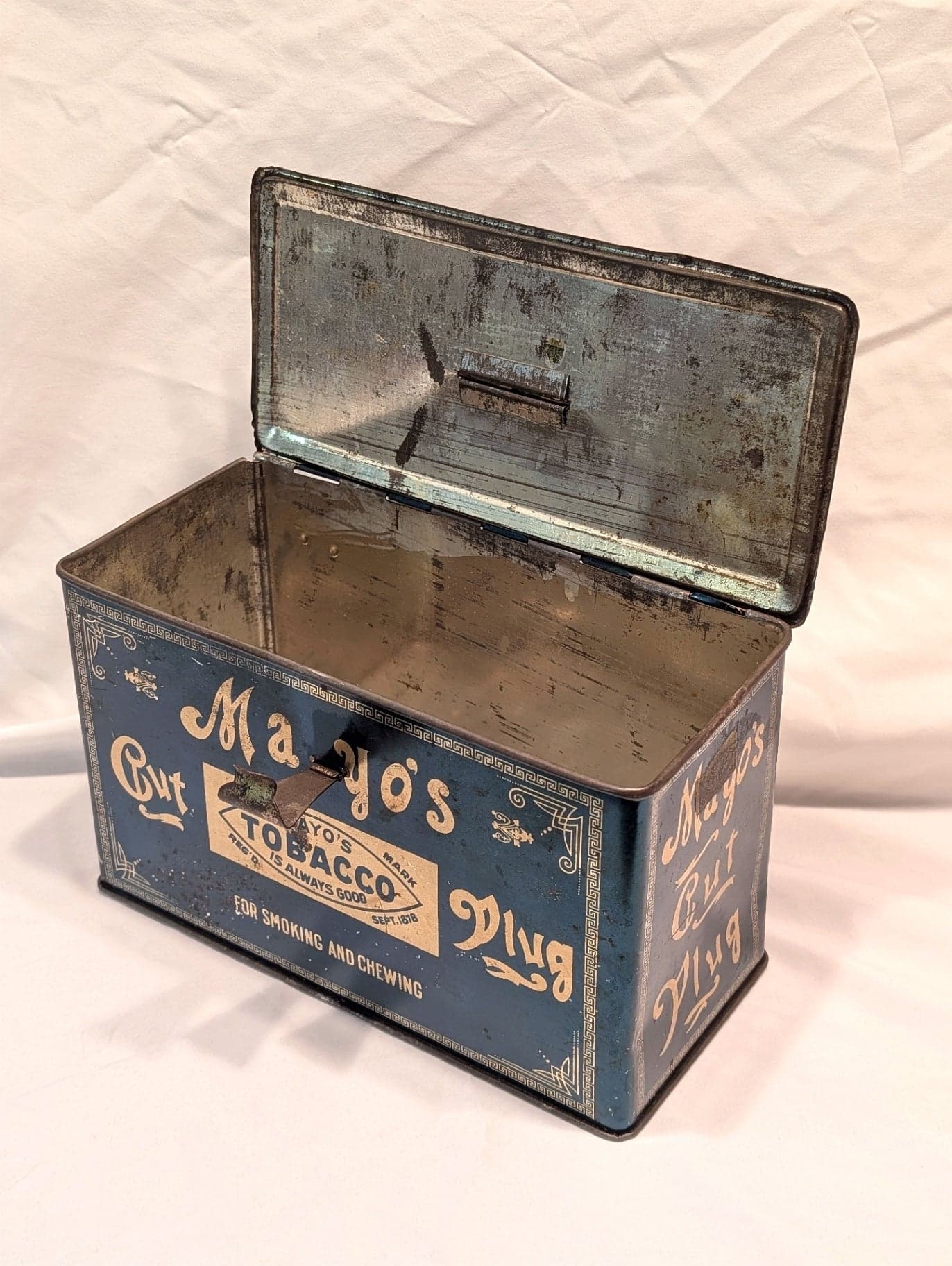 Vintage Mayo Tobacco Tin - Thumbnail 5
