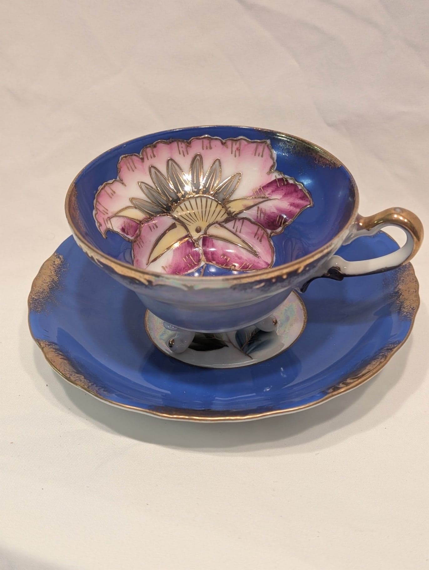 VTG Royal Sealy Lusterware Cup/Saucer - Thumbnail 4