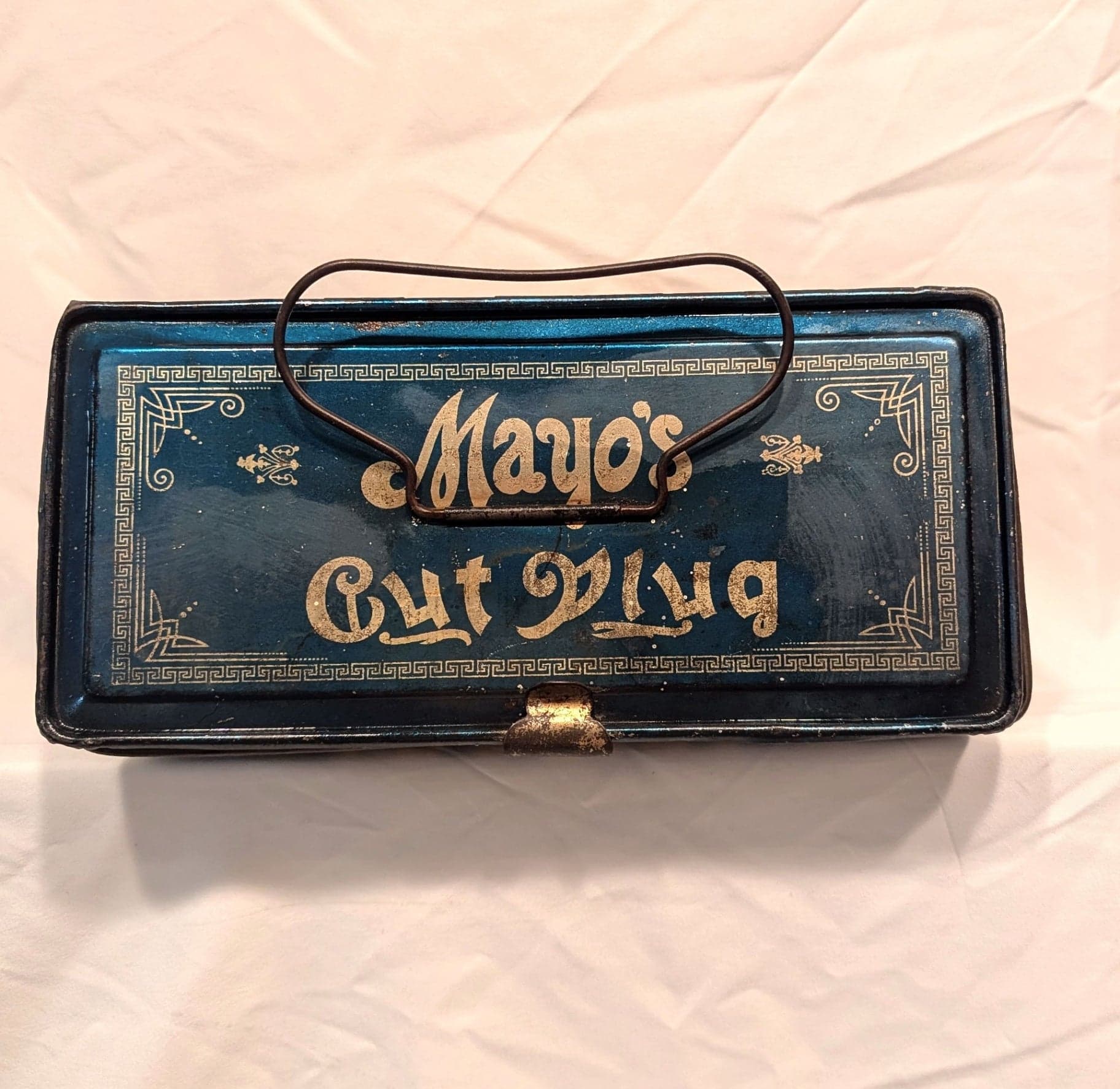 Vintage Mayo Tobacco Tin - Thumbnail 2