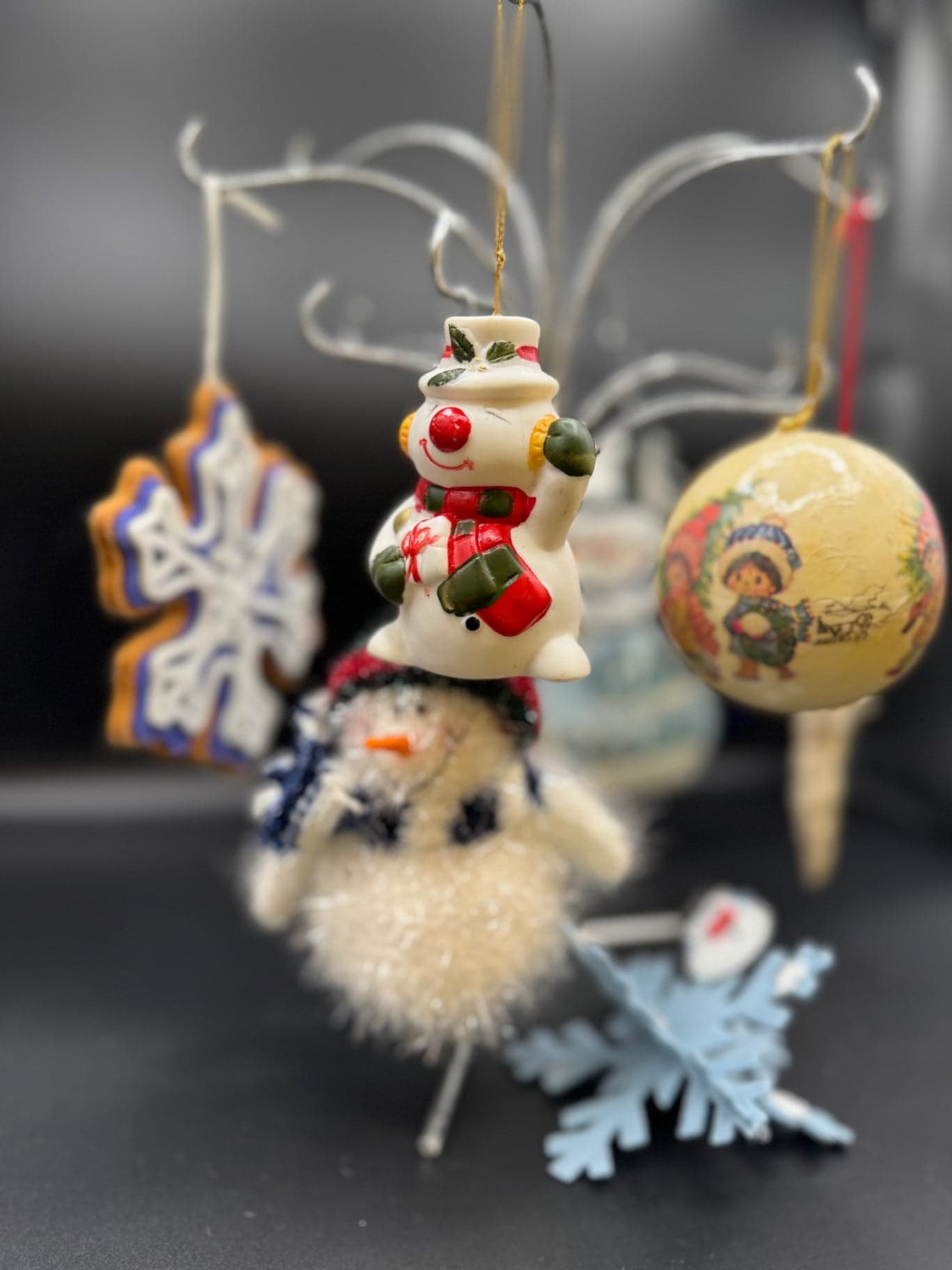 Asst. Snowman Ornament Lot - Thumbnail 5