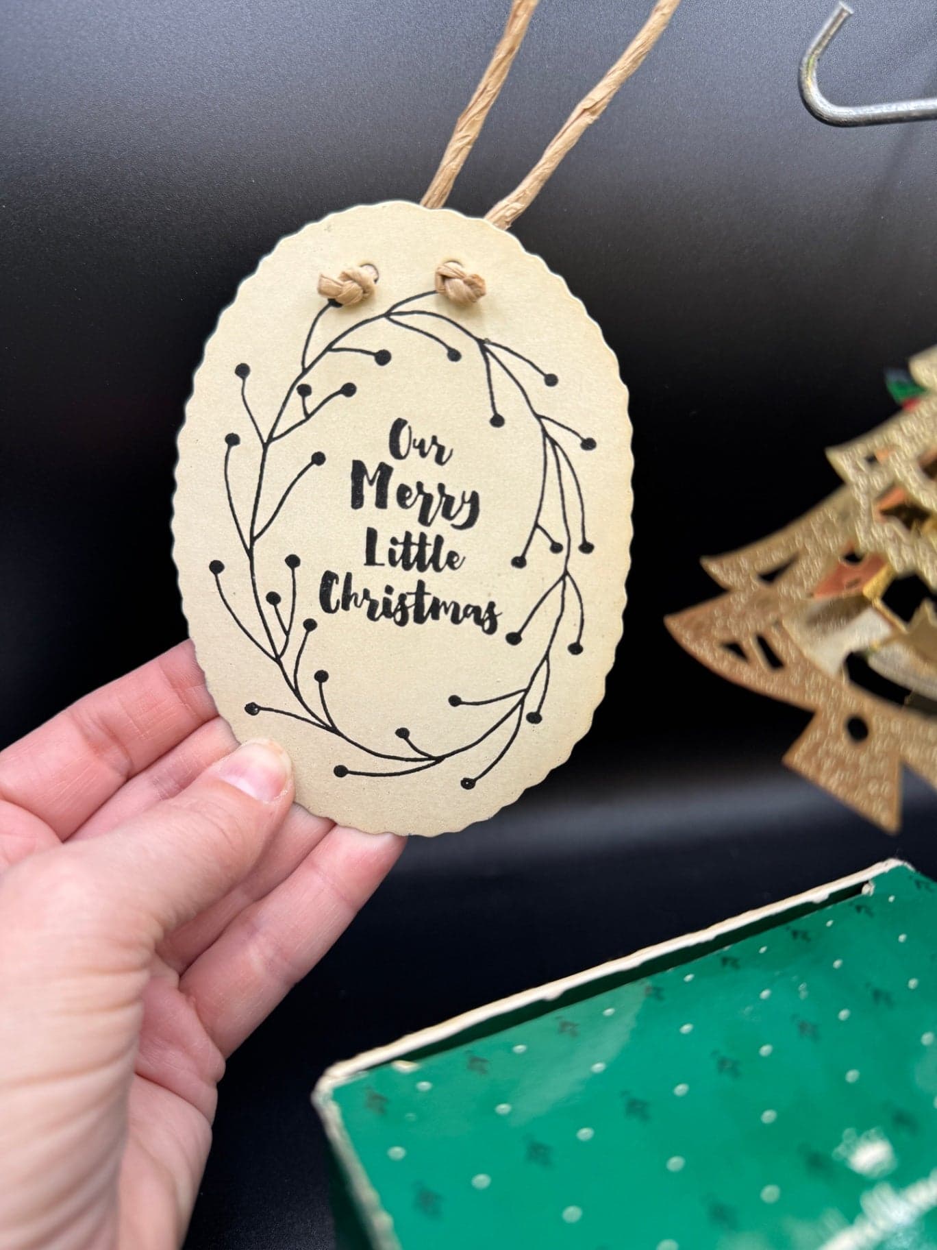 Brass & White Asst. Ornament Lot - Thumbnail 3