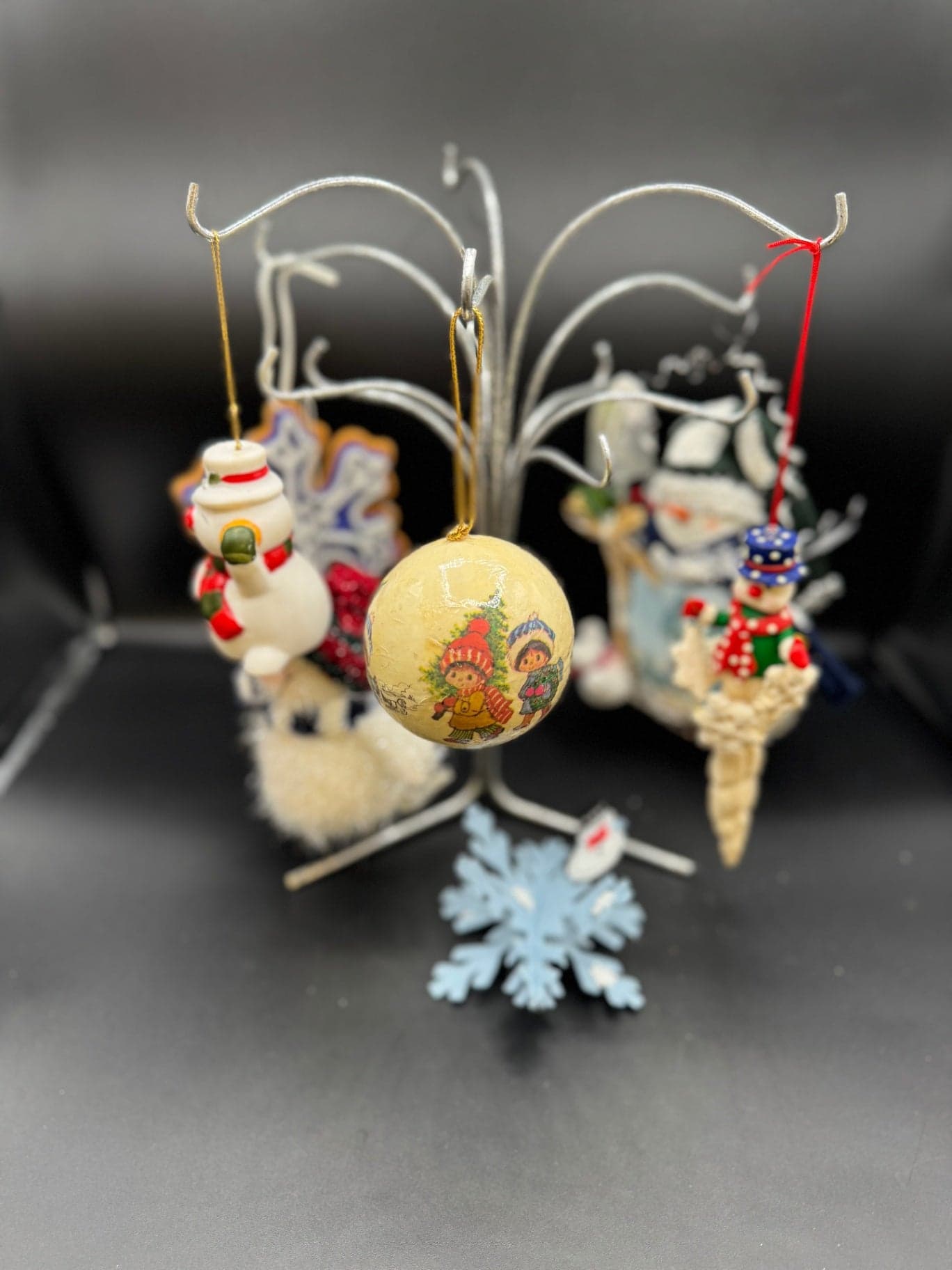 Asst. Snowman Ornament Lot - Image 1