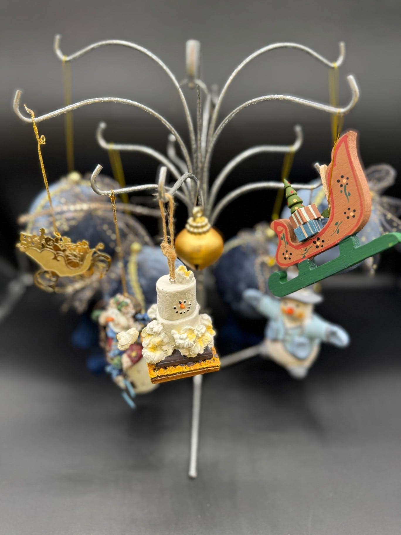Blue Snowman Asst. Ornament Lot - Thumbnail 4