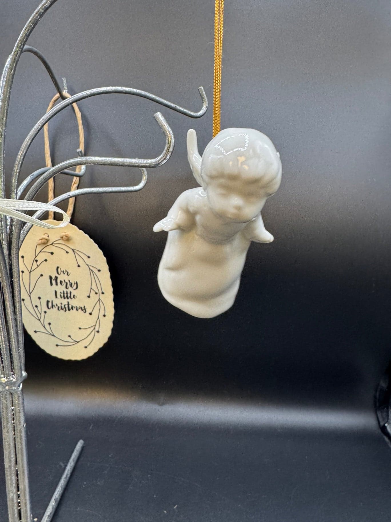 Brass & White Asst. Ornament Lot - Thumbnail 8