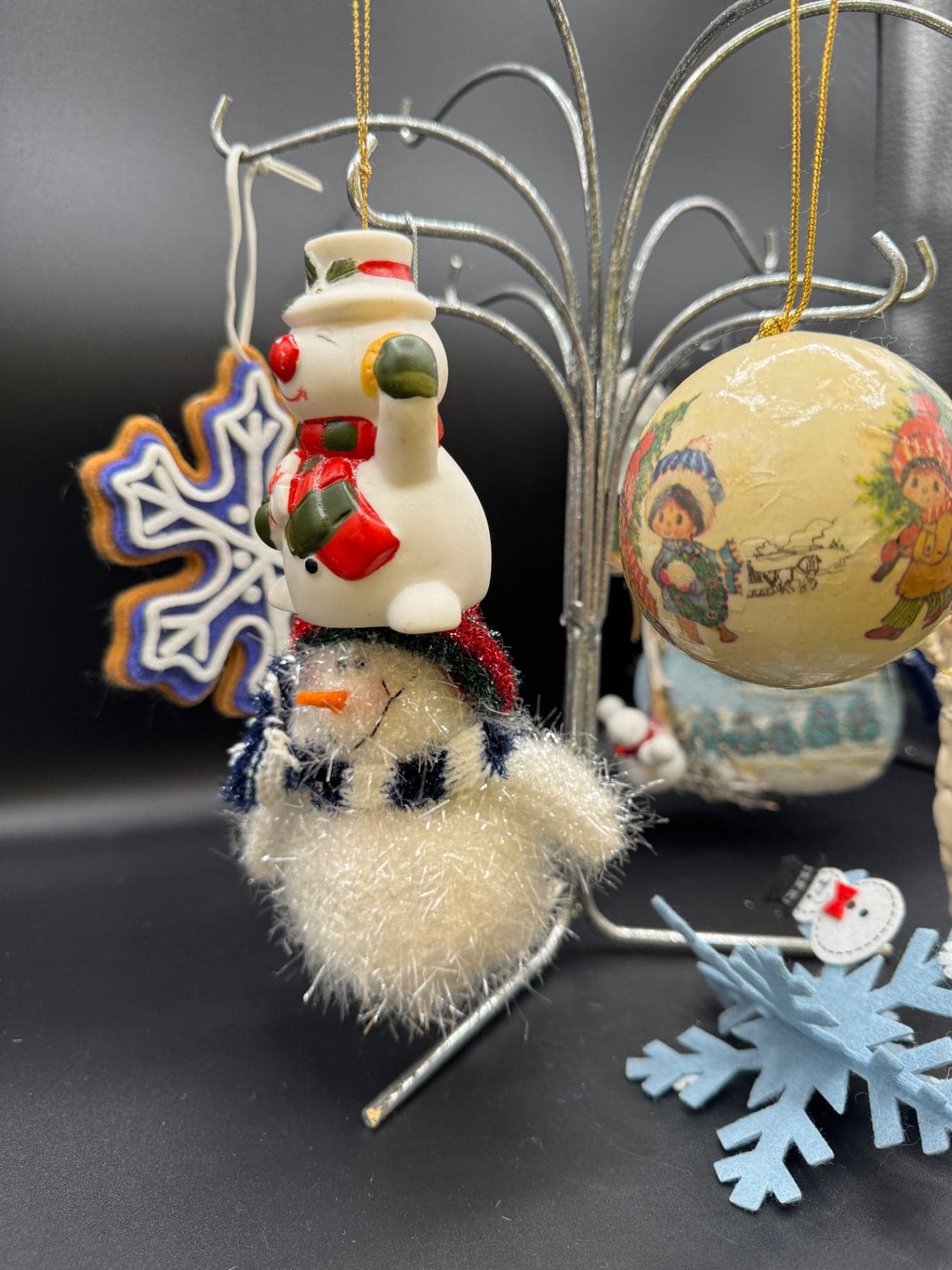 Asst. Snowman Ornament Lot - Thumbnail 2