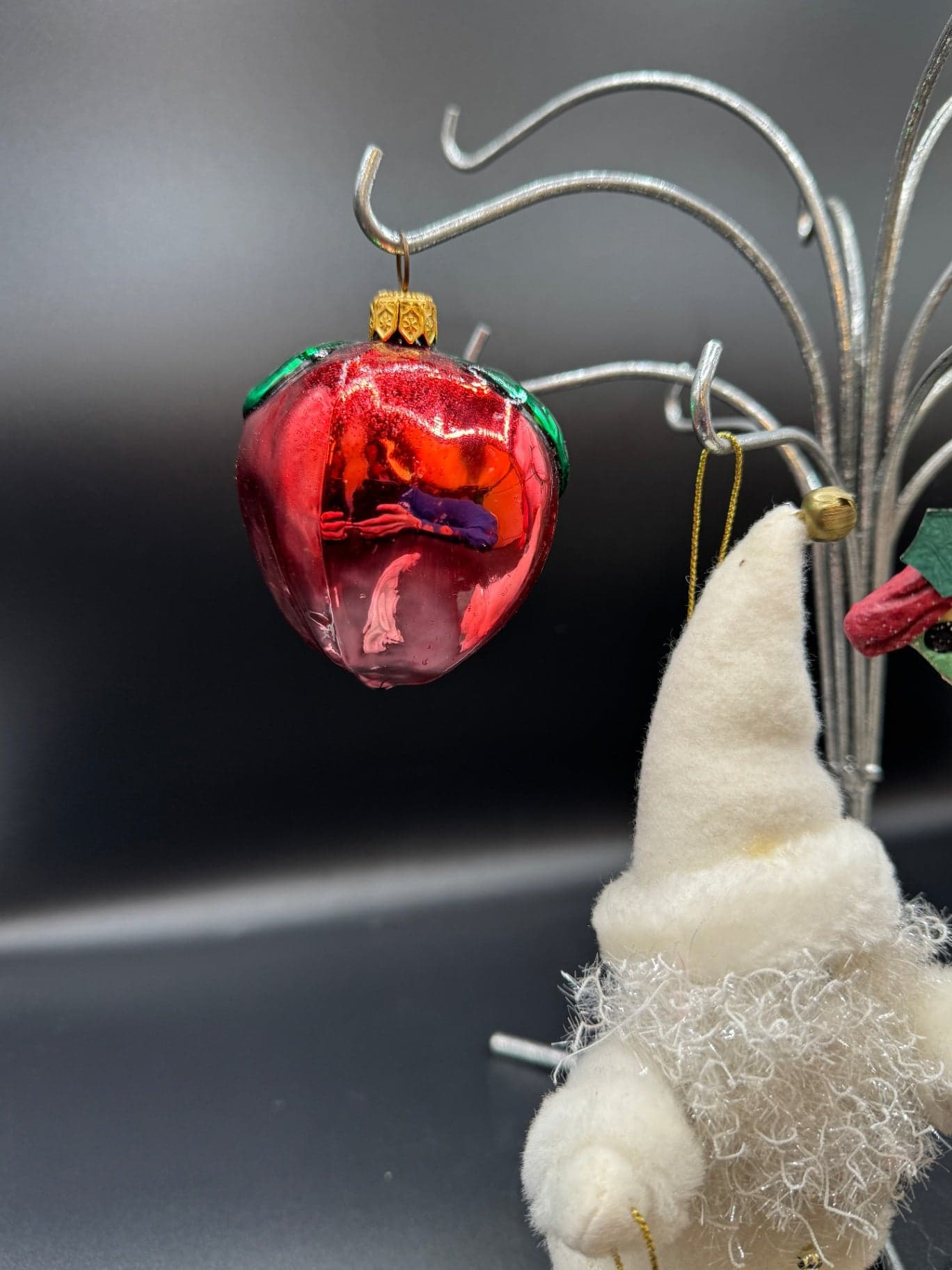 White & Red Asst. Ornament Lot - Thumbnail 2
