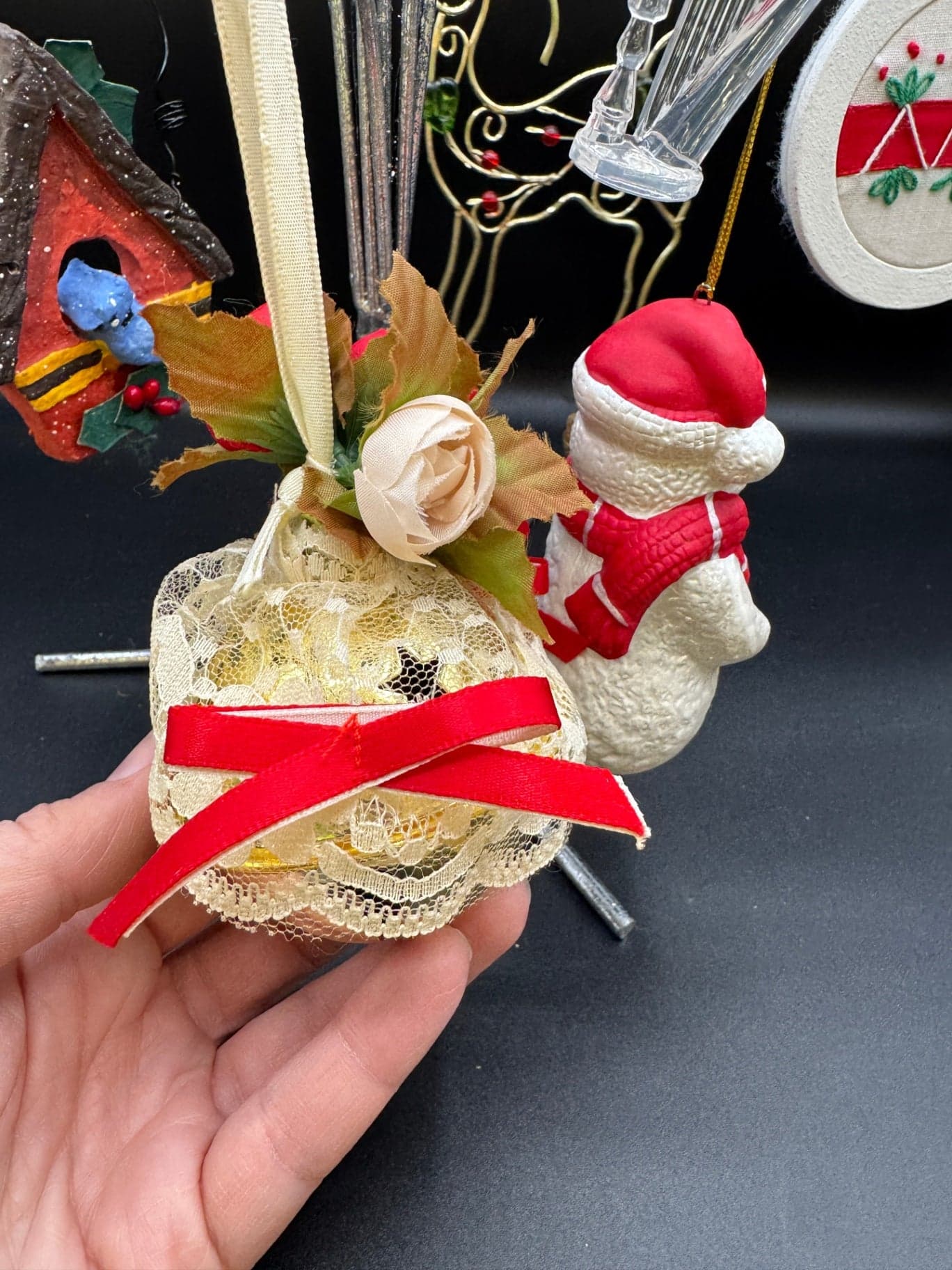 Vintage Traditional Asst. Ornament Lot - Thumbnail 8