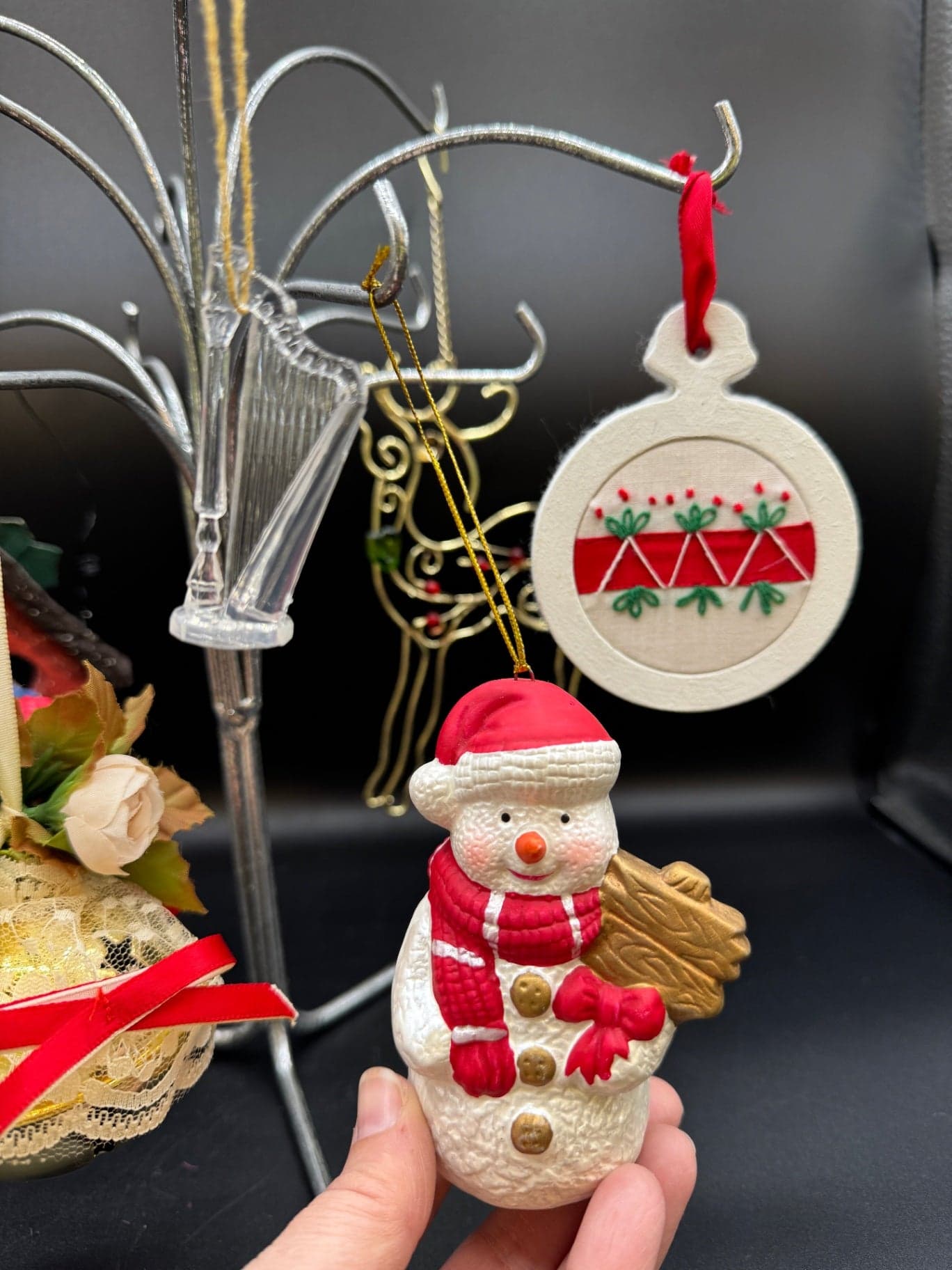 Vintage Traditional Asst. Ornament Lot - Thumbnail 4