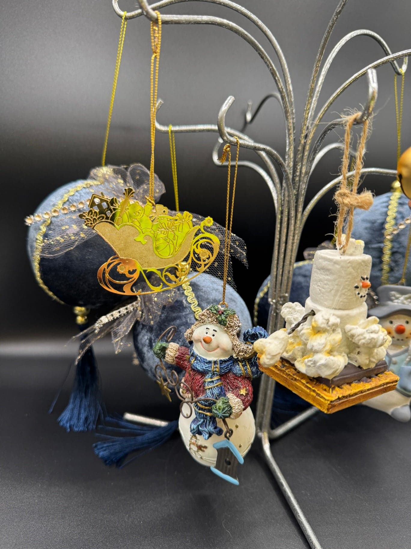 Blue Snowman Asst. Ornament Lot - Thumbnail 2