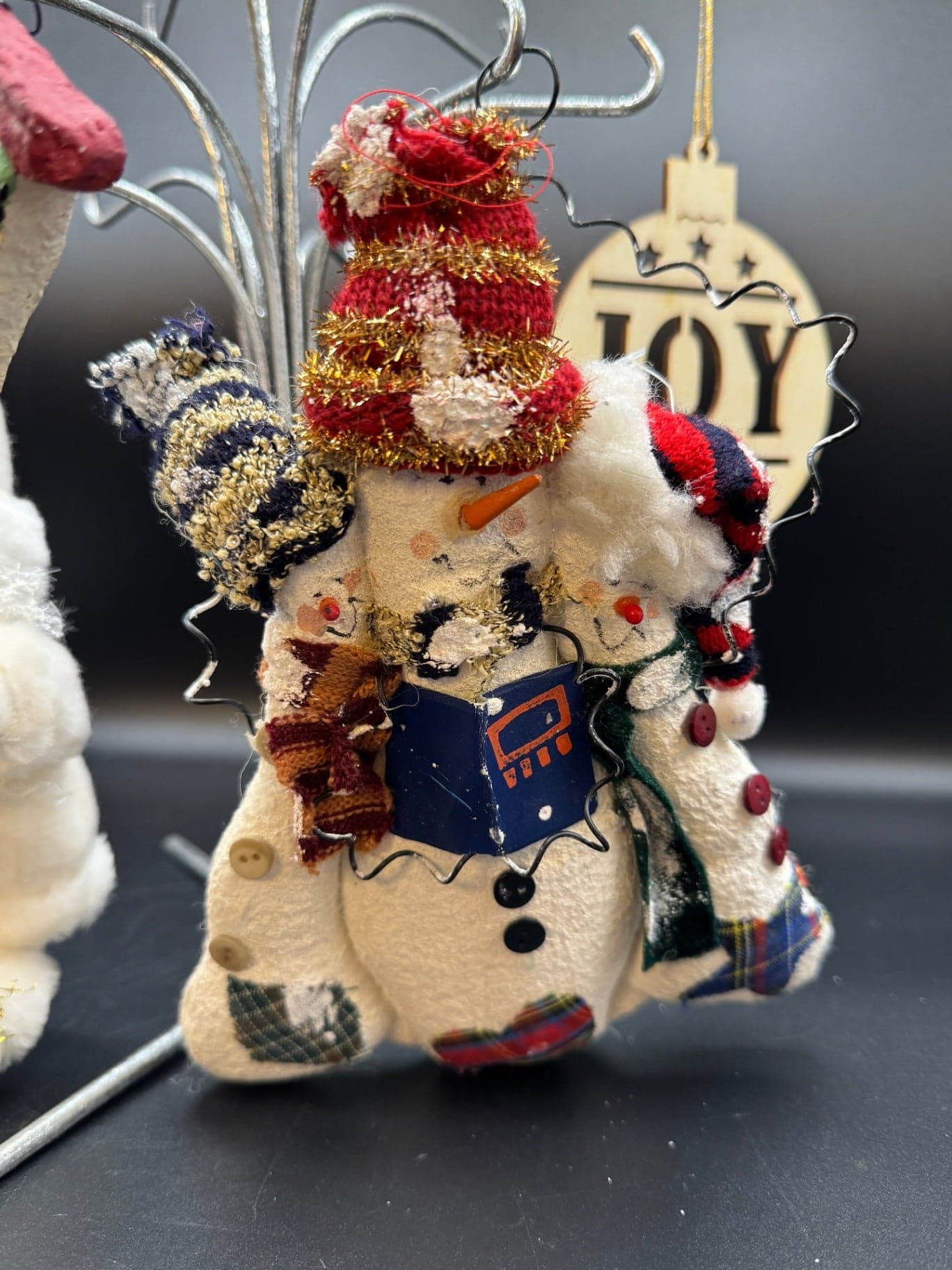 White & Red Asst. Ornament Lot - Thumbnail 5