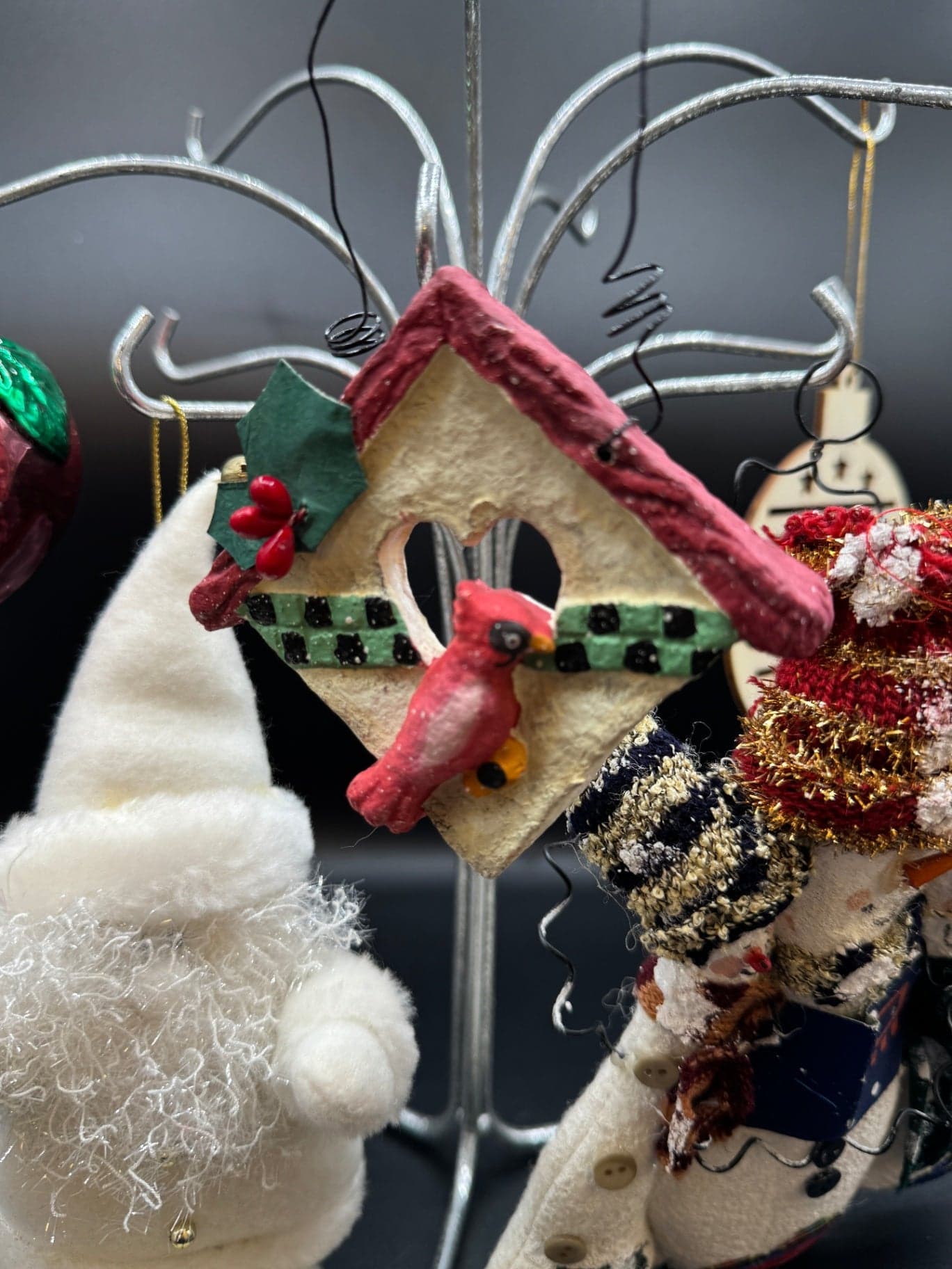 White & Red Asst. Ornament Lot - Thumbnail 4