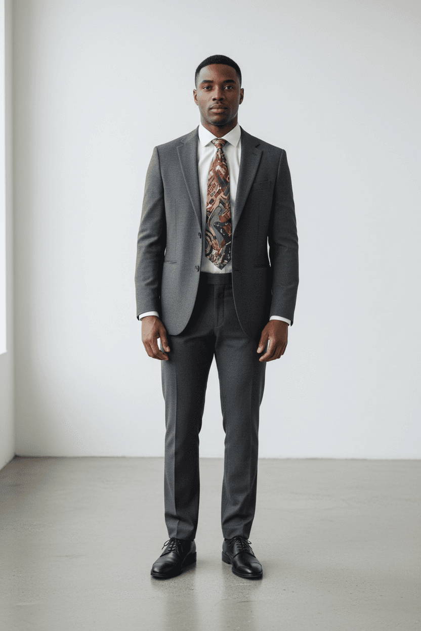 Vintage Cocktail Colors Necktie - Thumbnail 11