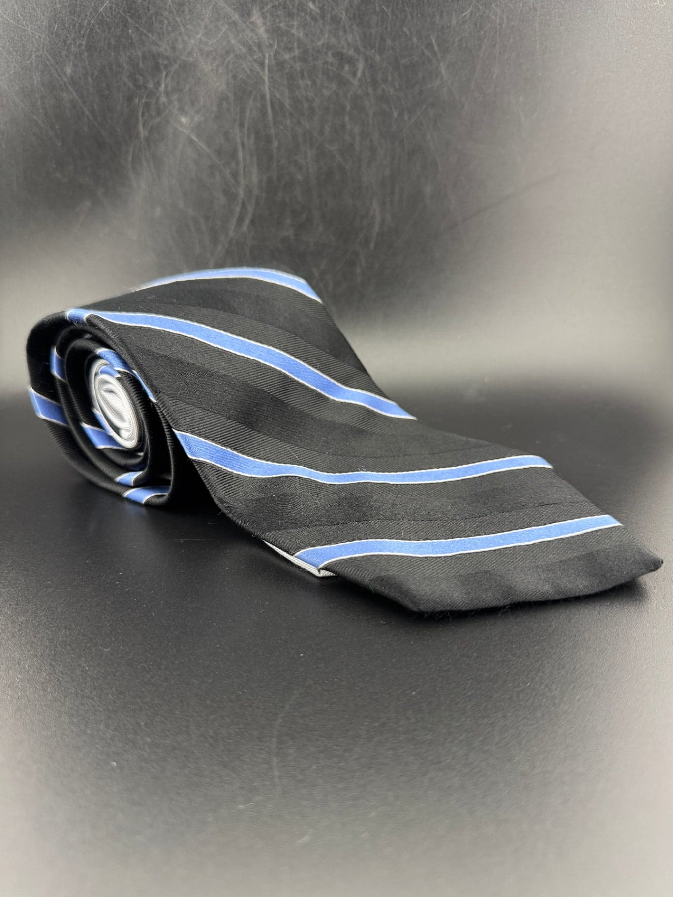 Classic BL & LT Blue Tommy Hilfiger Necktie - Thumbnail 10