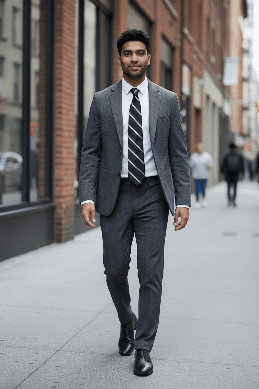 Classic BL & LT Blue Tommy Hilfiger Necktie - Thumbnail 13