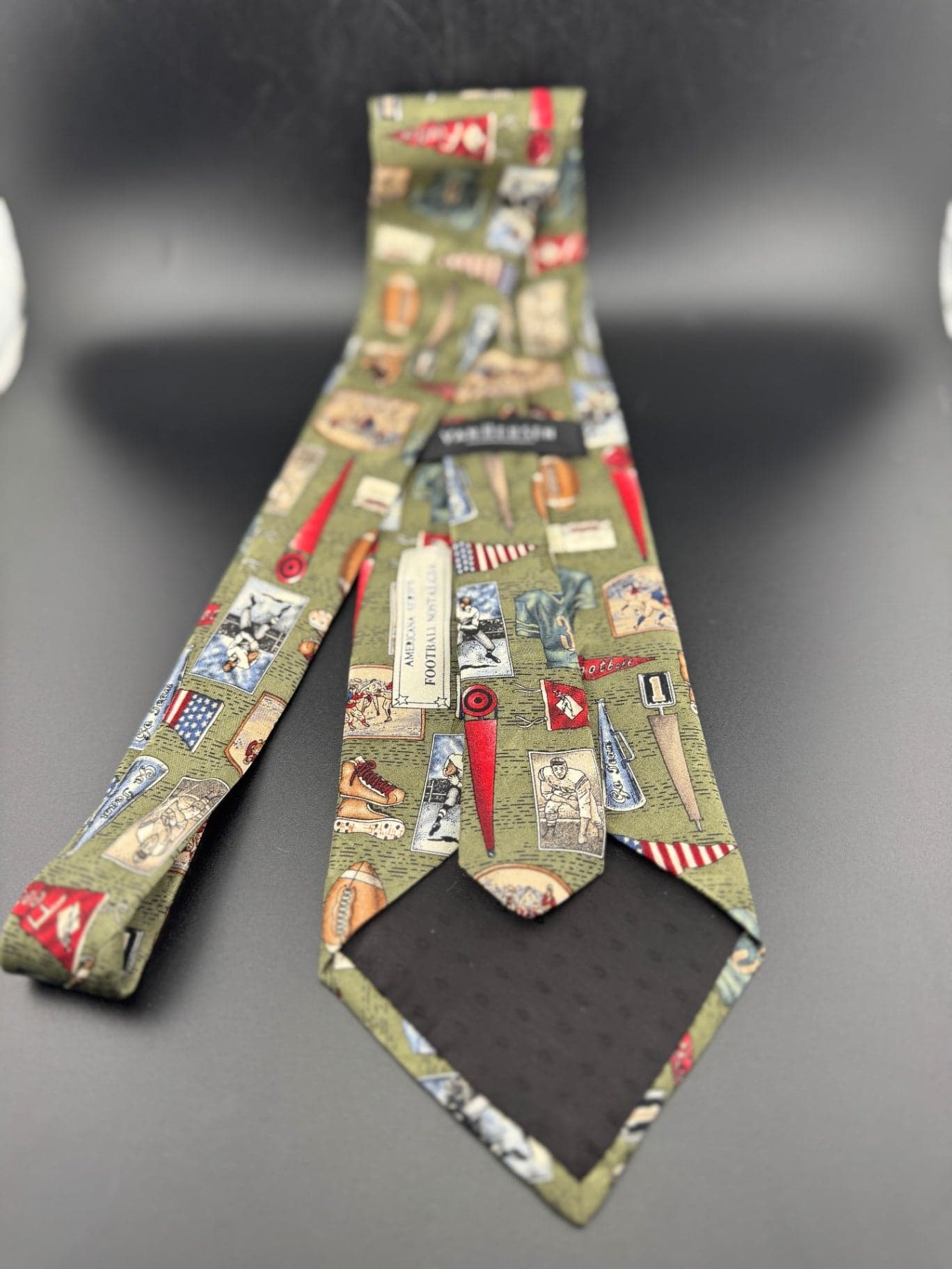 Van Heusen Vintage Football Necktie - Thumbnail 10