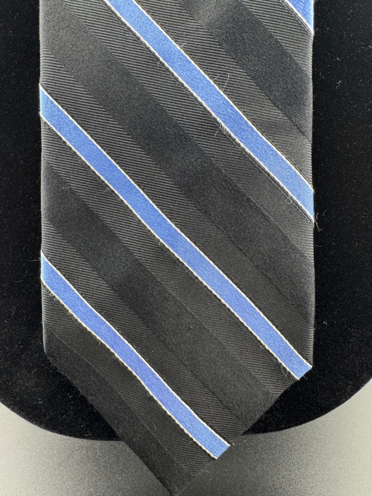 Classic BL & LT Blue Tommy Hilfiger Necktie - Thumbnail 2