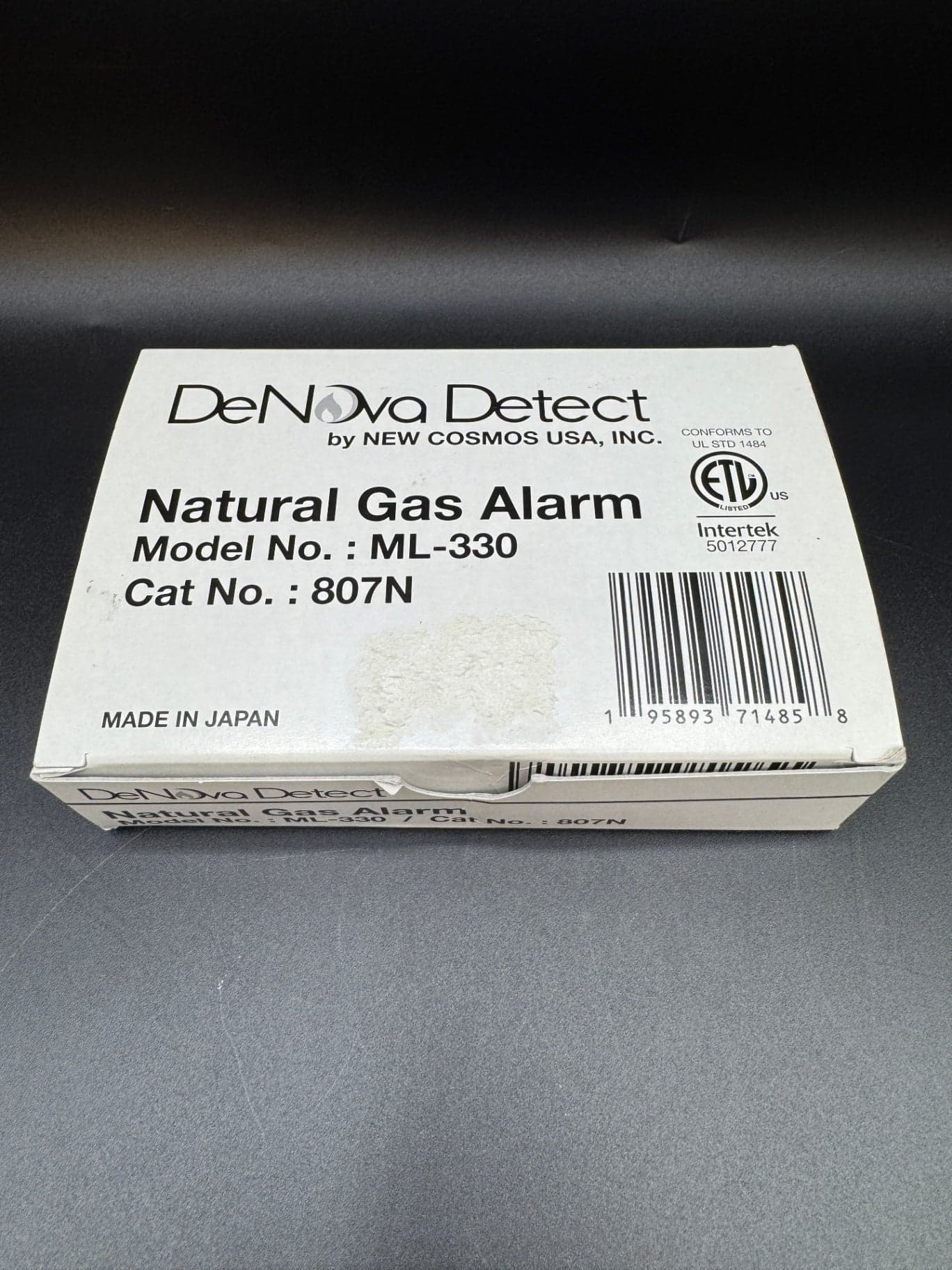 DeNova ML-330 Natural Gas Alarm - Image 1