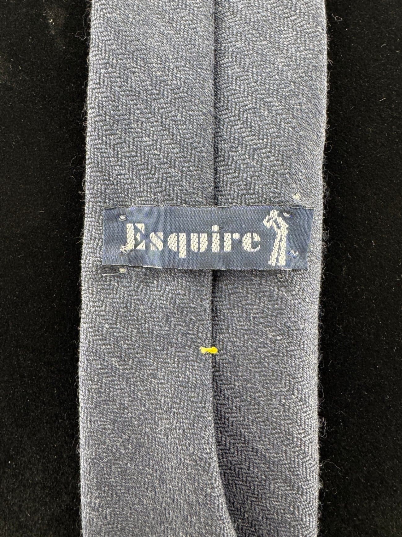 Vintage Esquire Wool Blend Necktie - Thumbnail 5