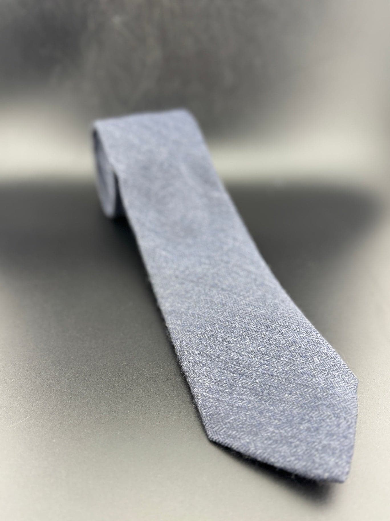 Vintage Esquire Wool Blend Necktie - Thumbnail 7