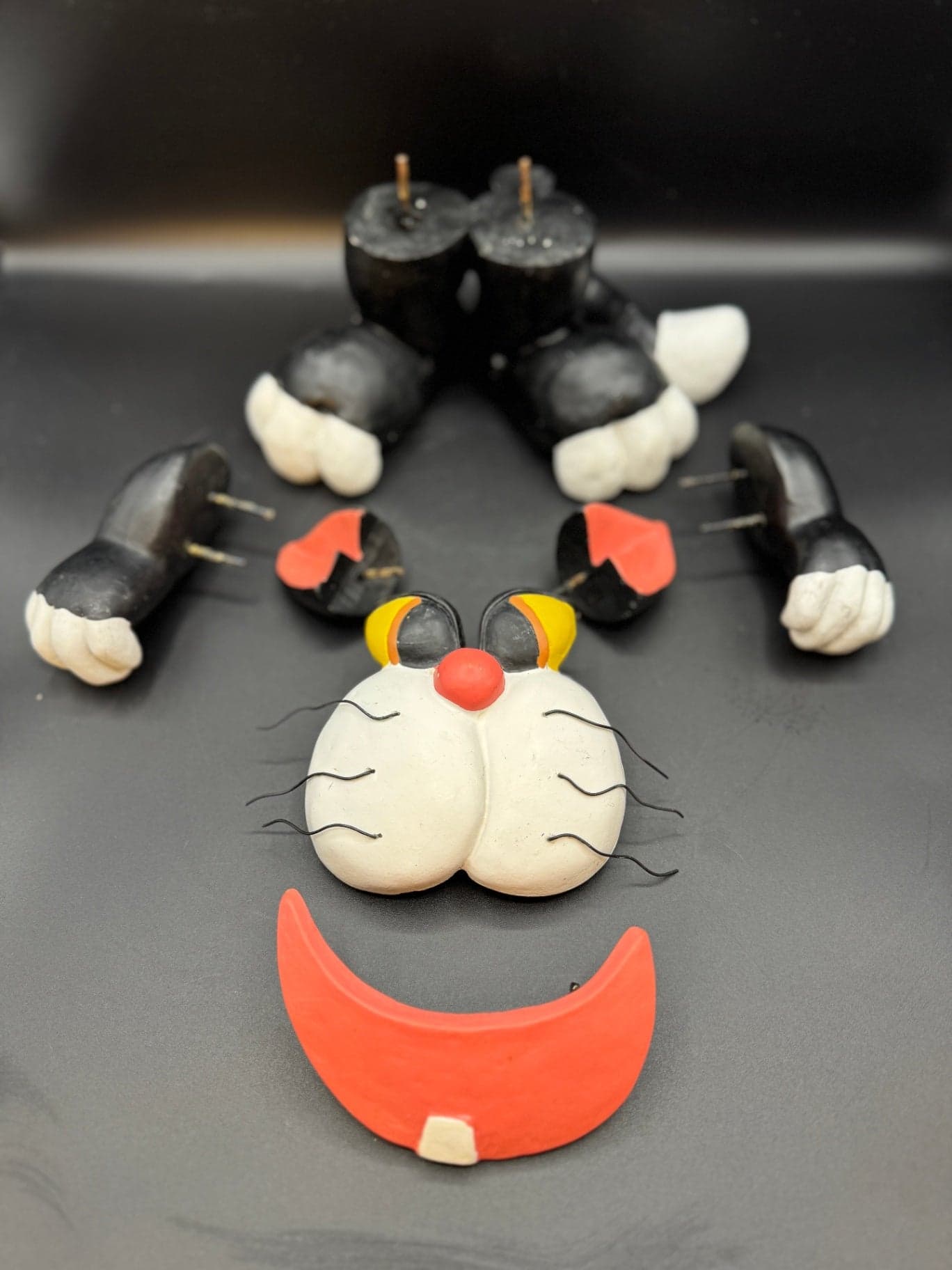 Black Cat No-Carve Pumpkin Kit - Image 1