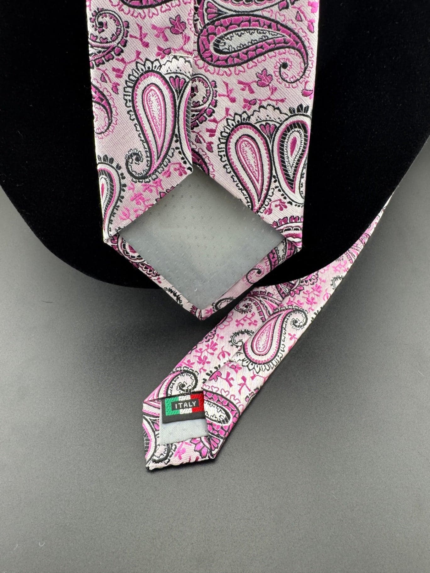 Vintage Berlioni Italy Necktie - Thumbnail 6