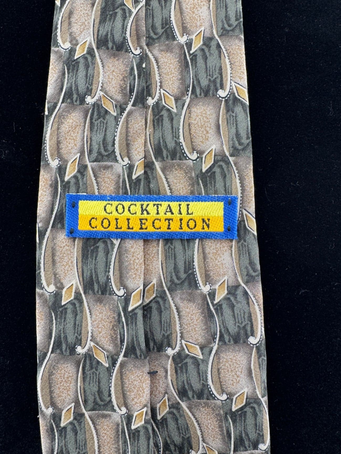 Cocktail Collection Necktie, Champagne - Thumbnail 5