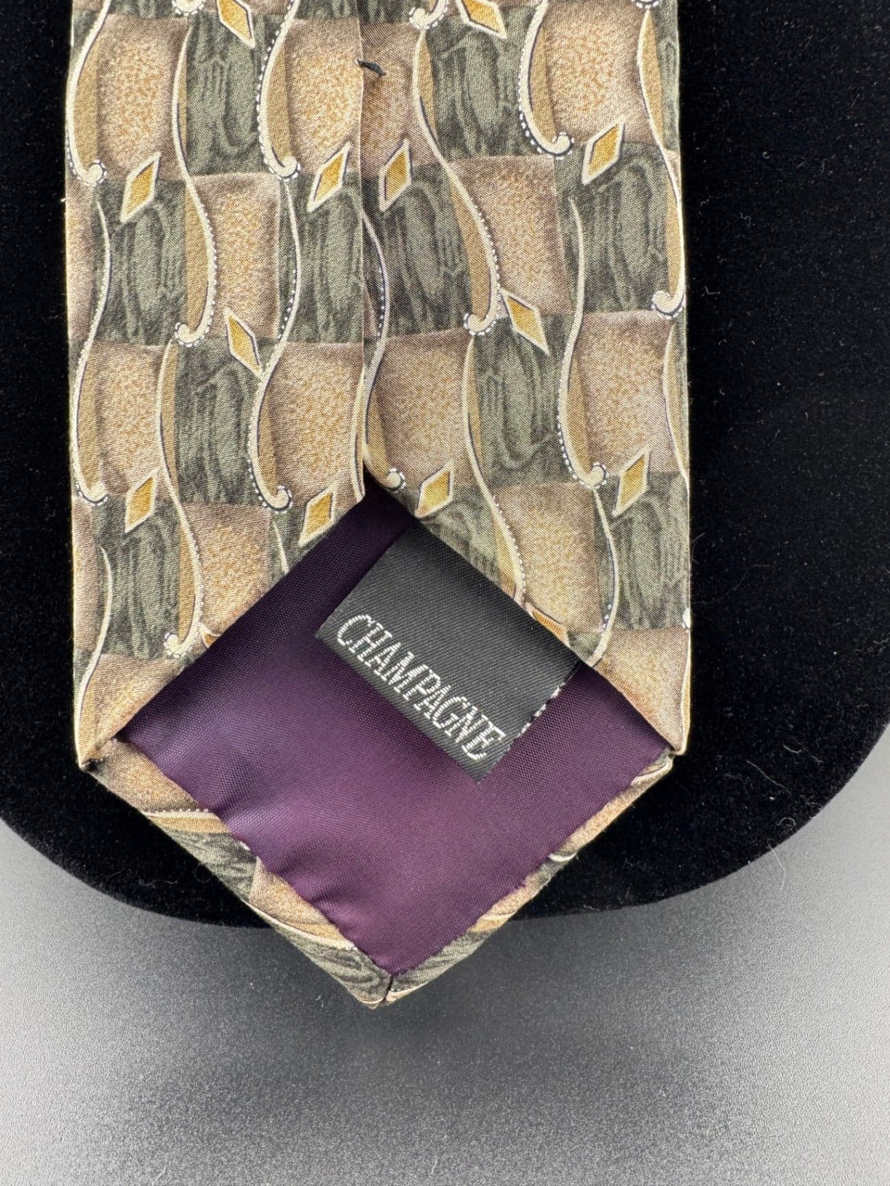 Cocktail Collection Necktie, Champagne - Thumbnail 6