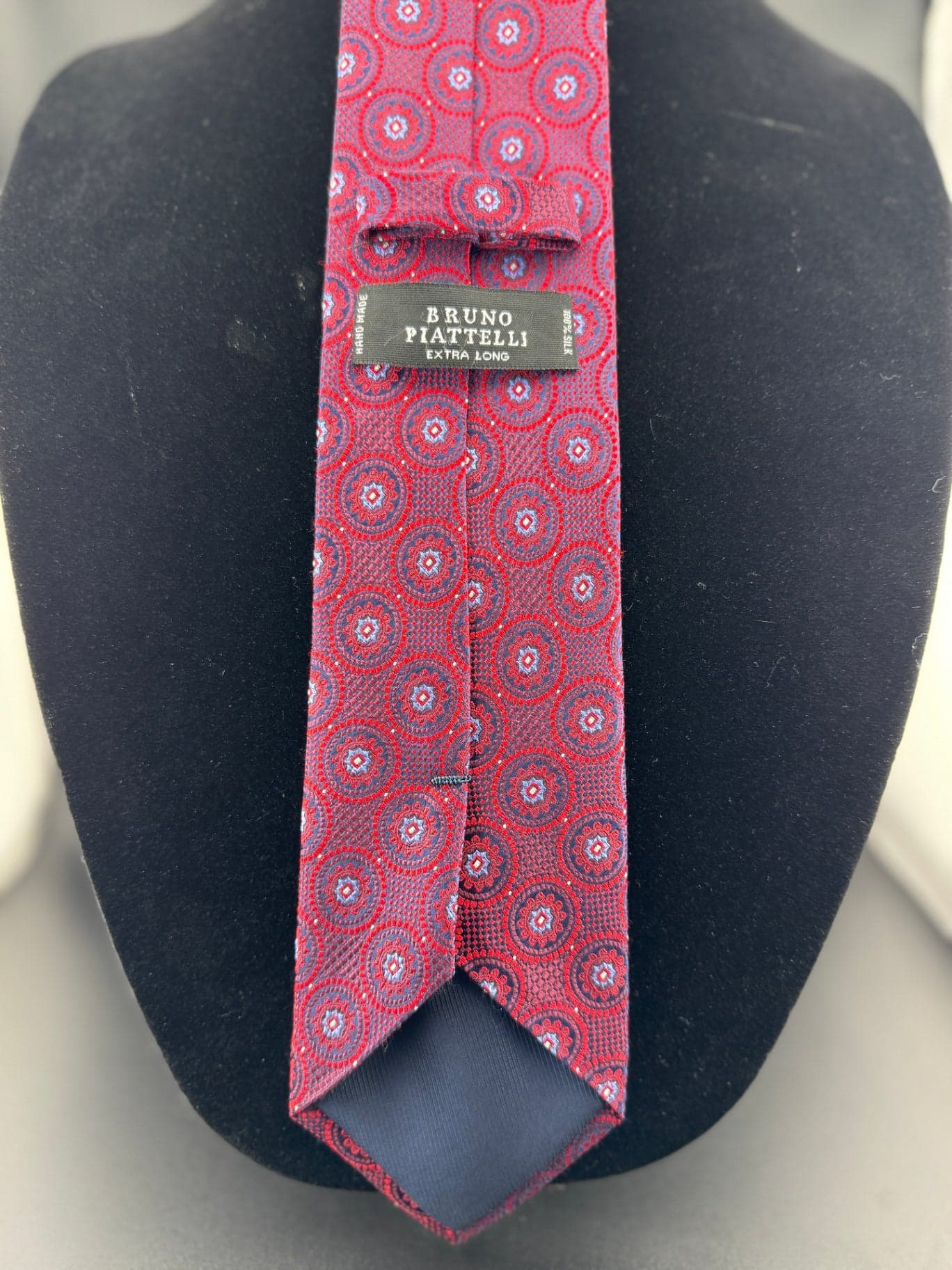 Vintage Bruno Piattelli Necktie - Thumbnail 4