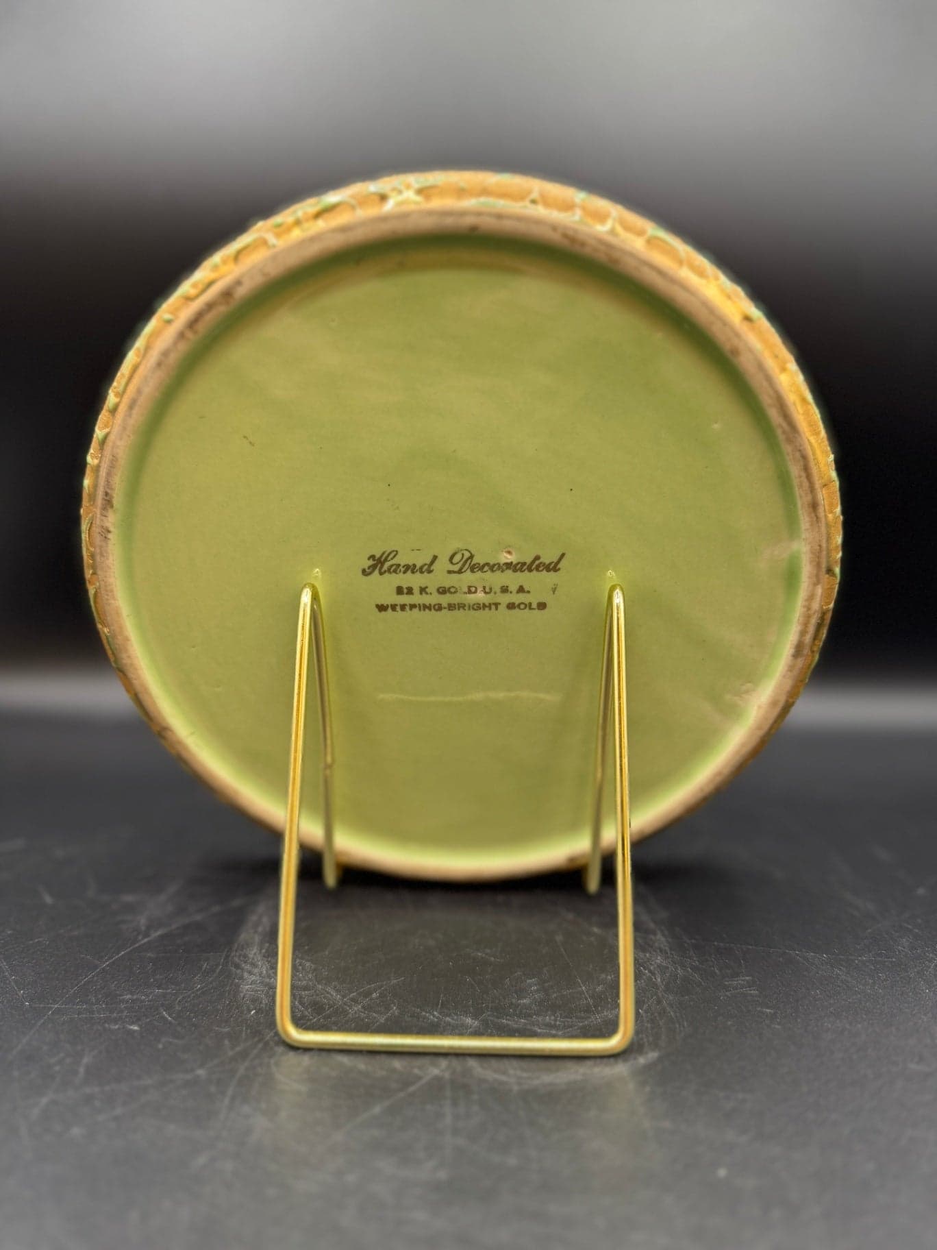 22K Weeping Gold Trinket Plate - Thumbnail 3