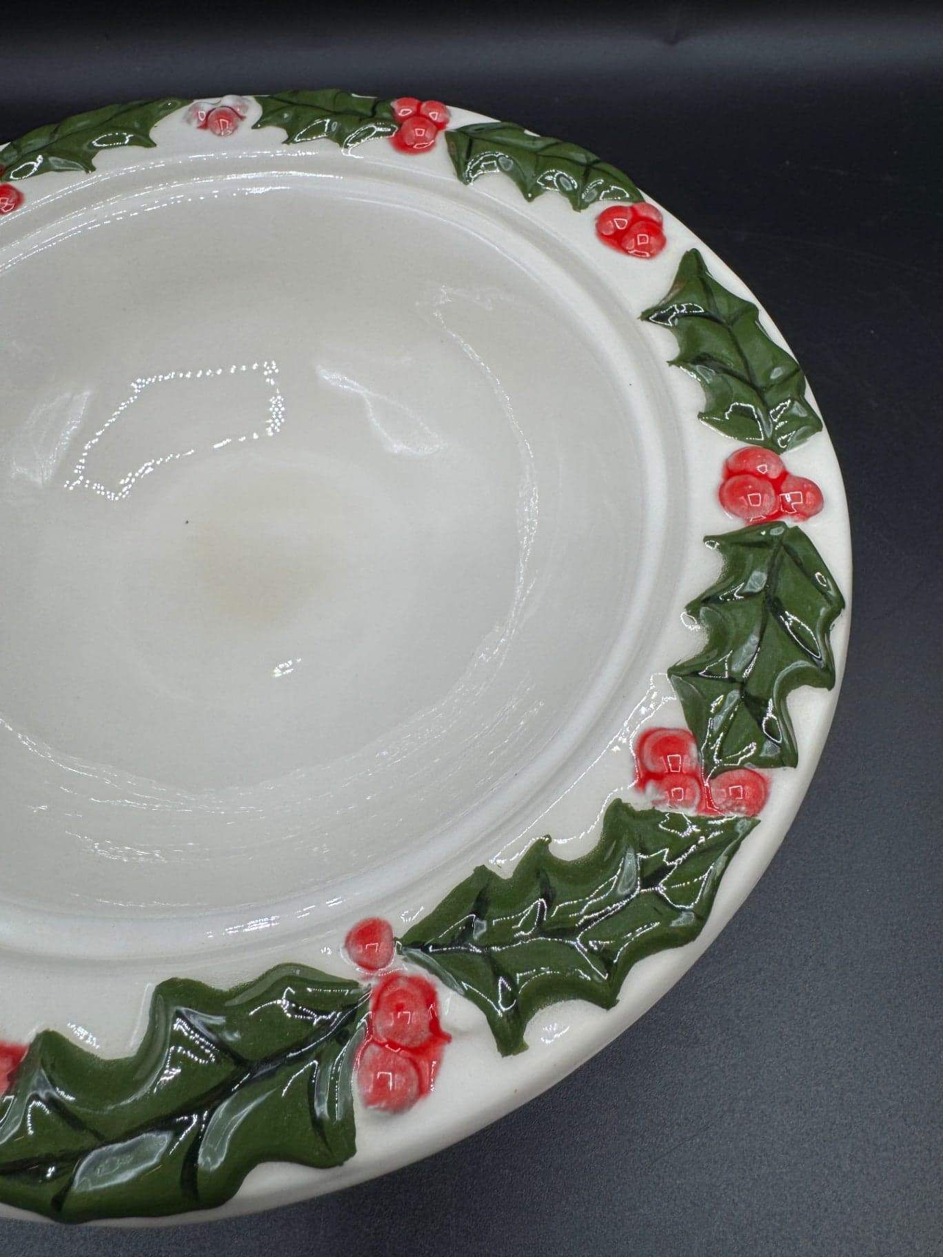 Ceramic Holly Bell & Bowl - Thumbnail 11