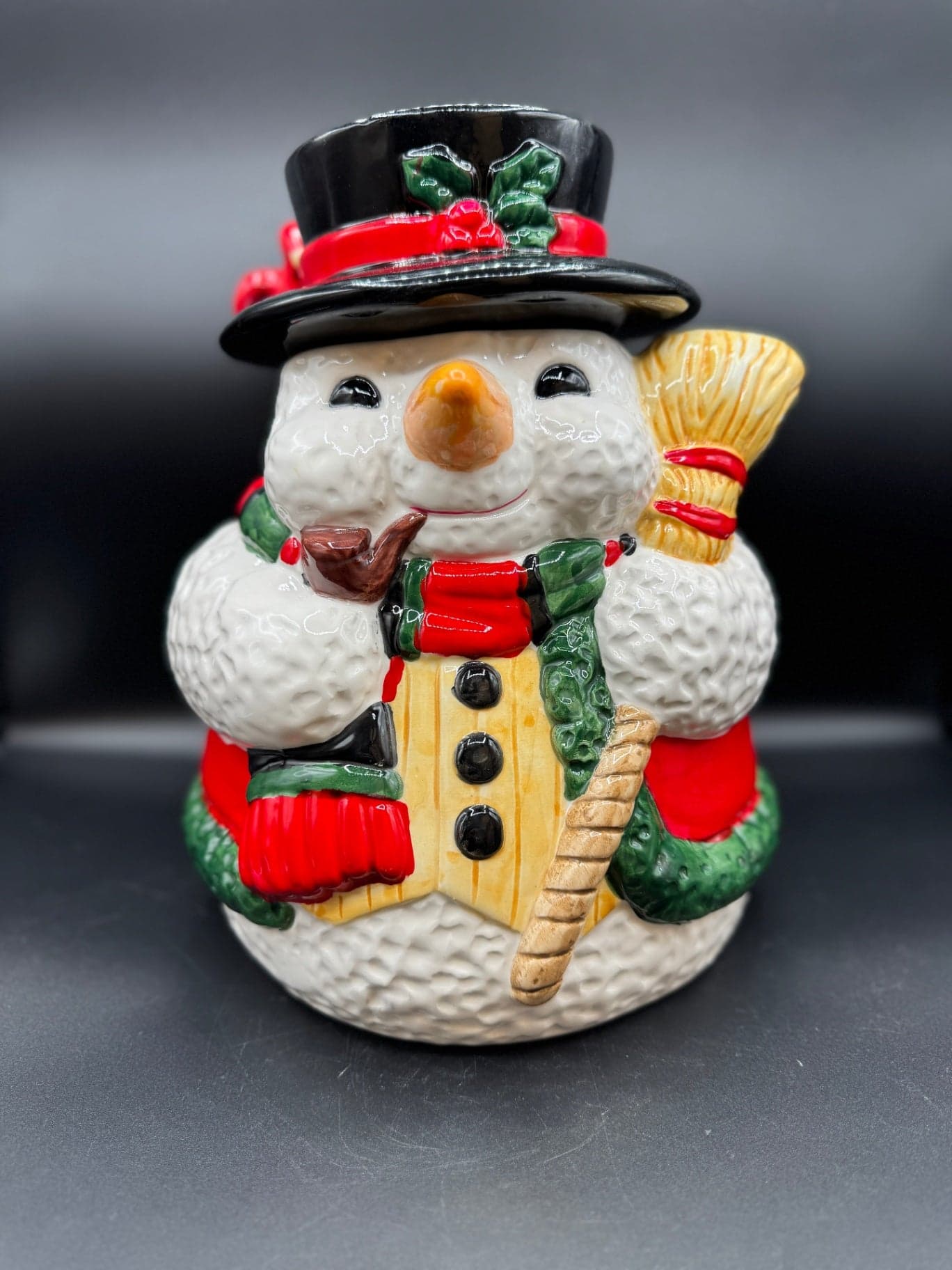 Snowman Cookie Jar - Image 1