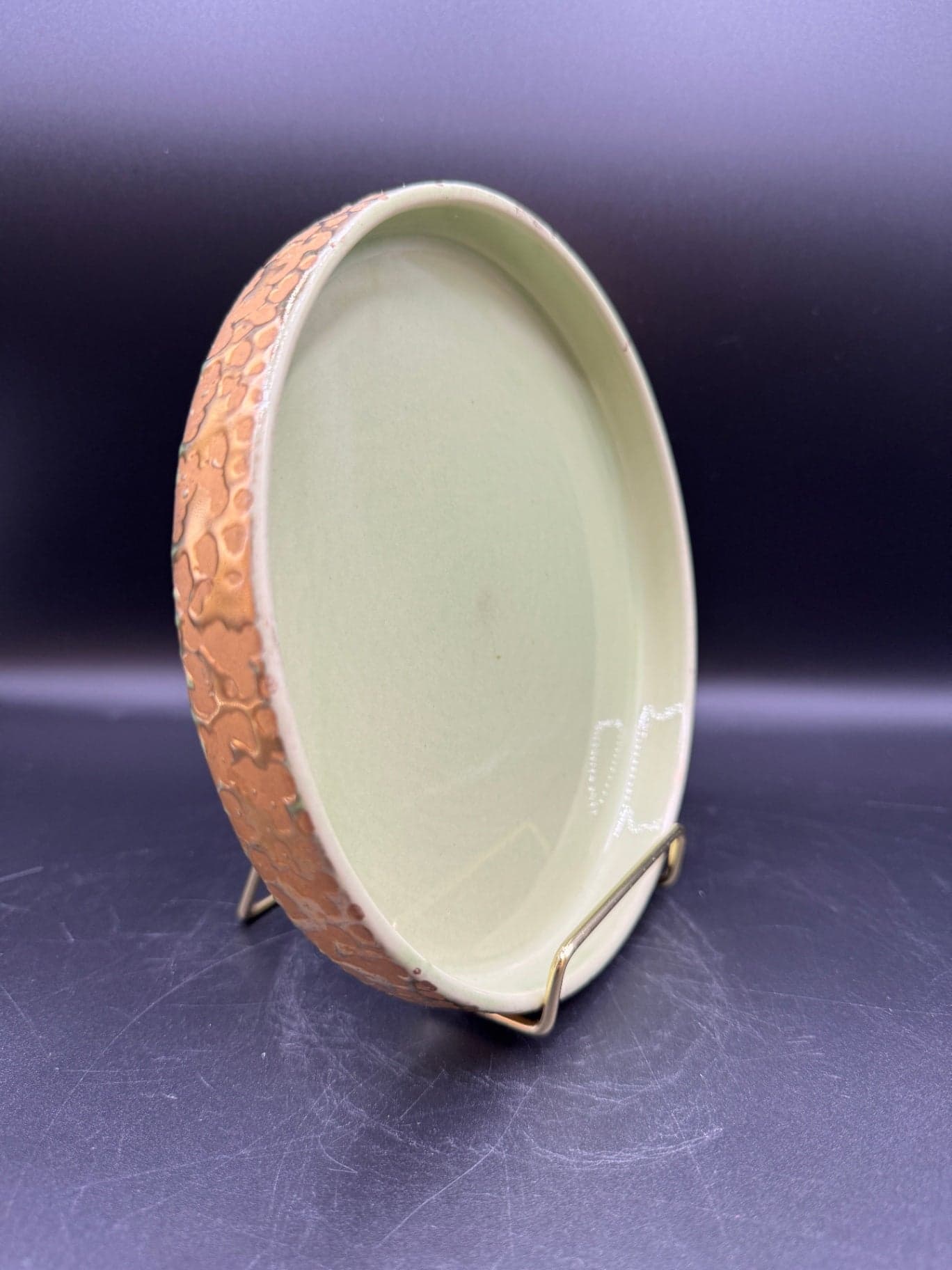 22K Weeping Gold Trinket Plate - Image 1
