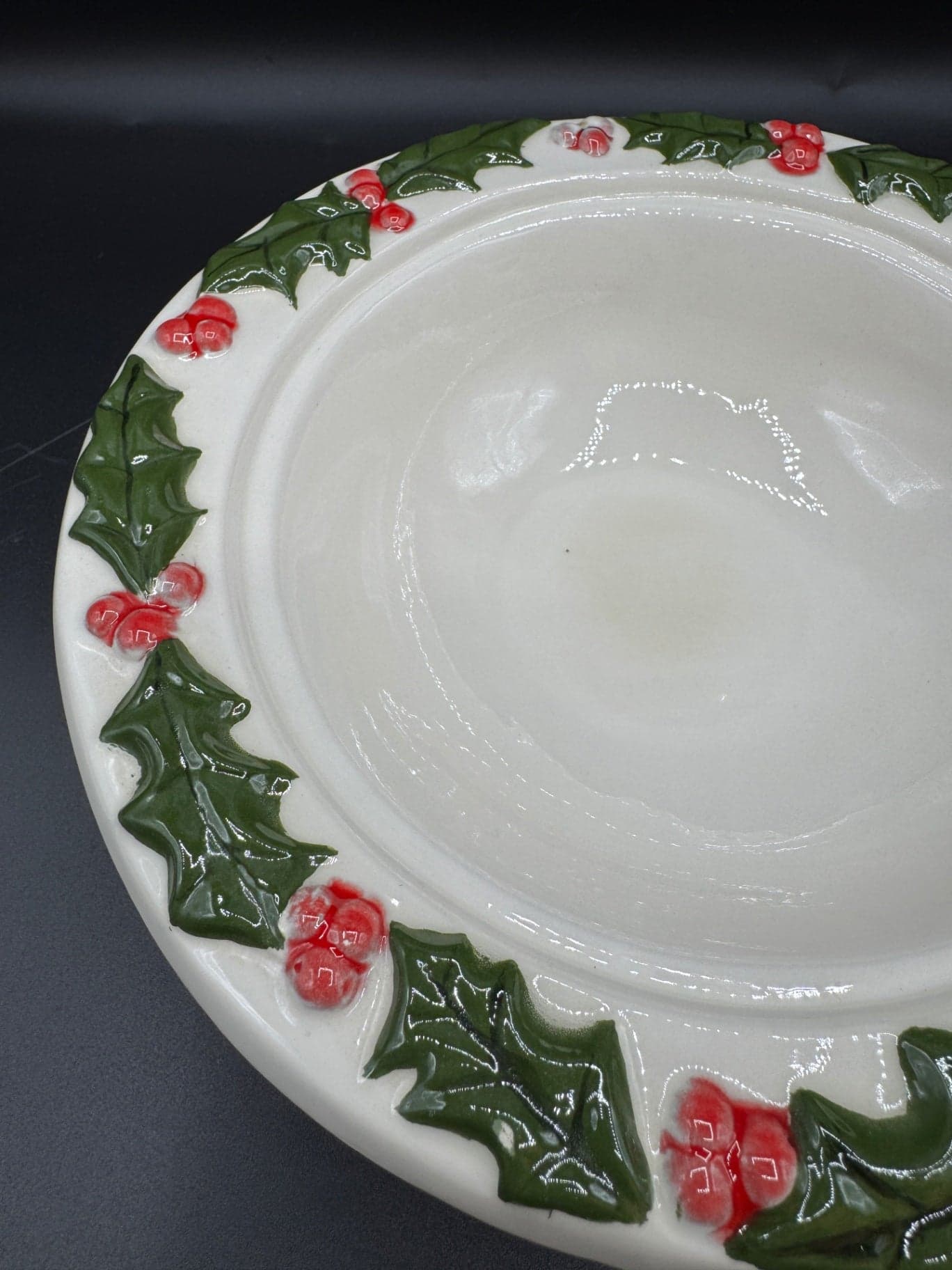 Ceramic Holly Bell & Bowl - Thumbnail 10