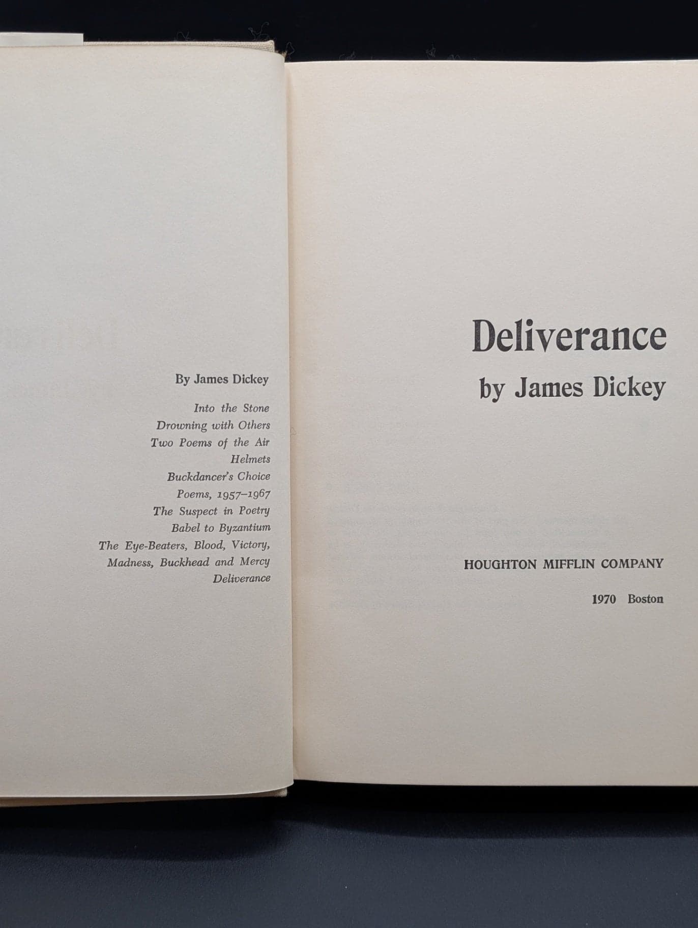 Deliverance 1st Edition Print - Thumbnail 2