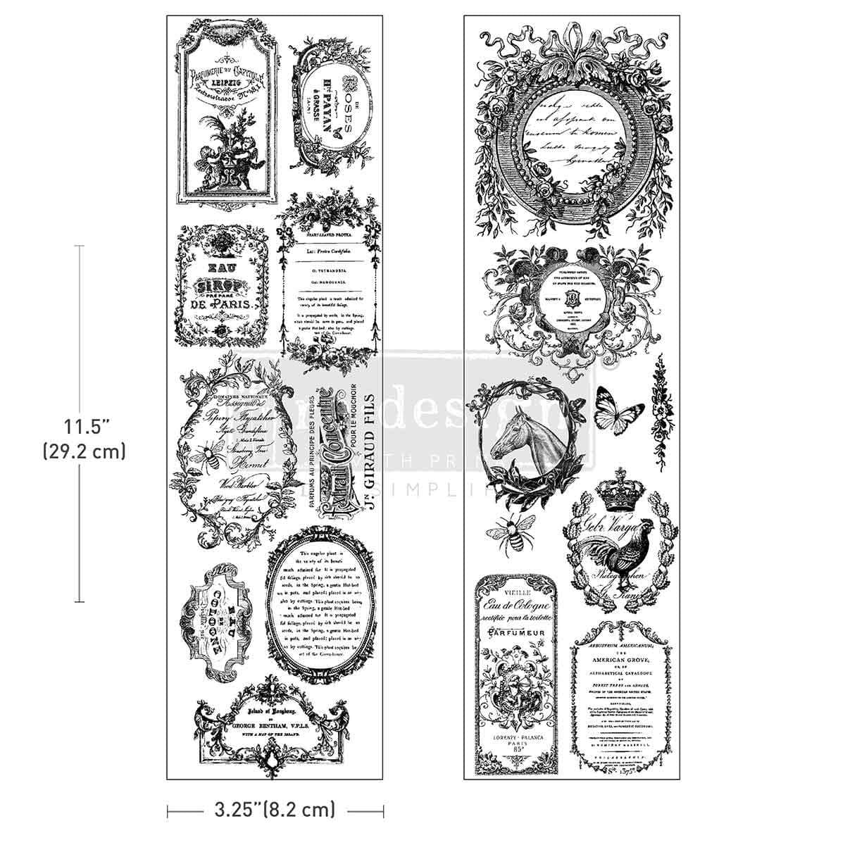 Luxe Transfers® - Romance En Fleur - Image 1