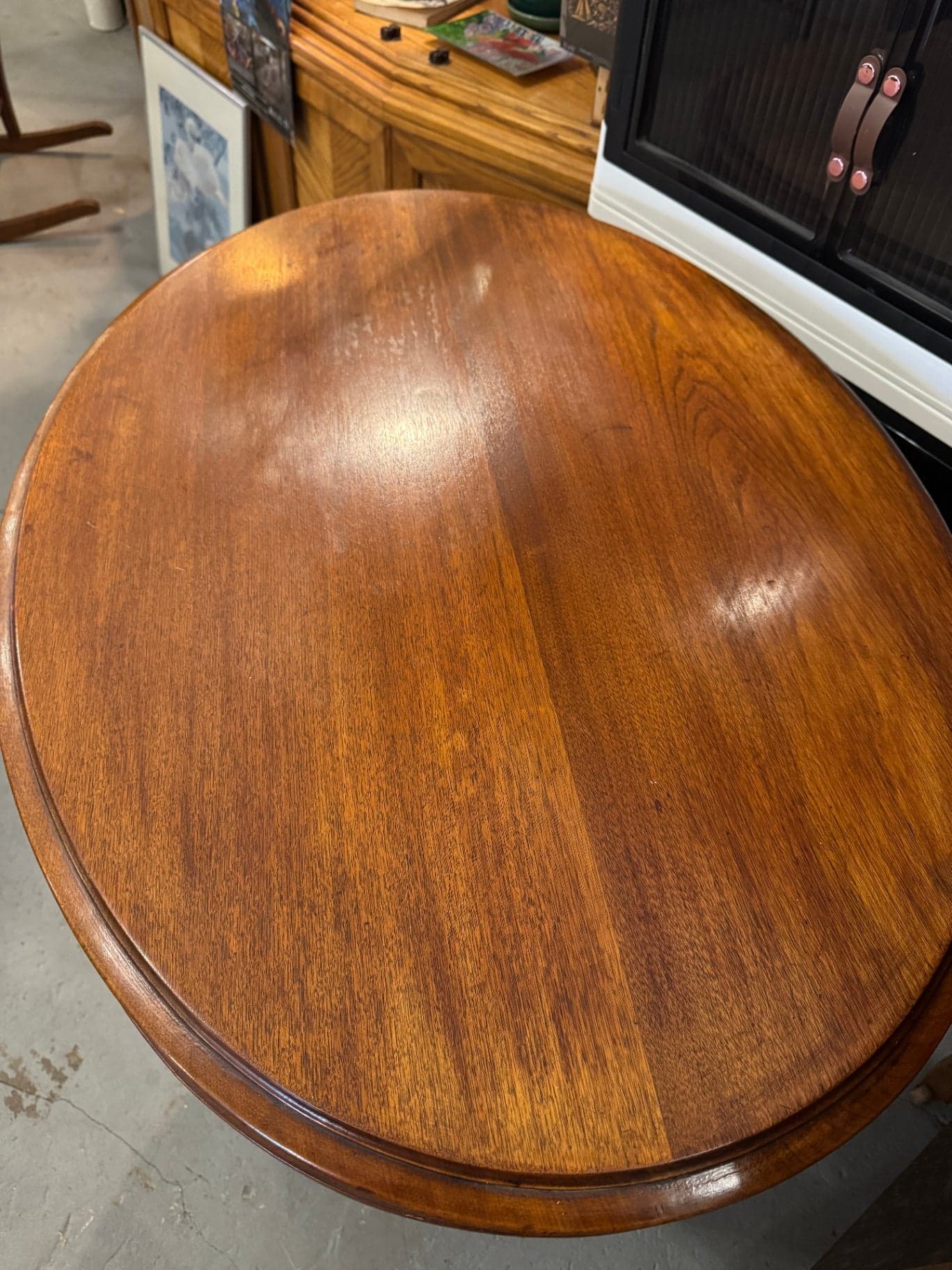 Antique Oval Parlor Table - Thumbnail 6