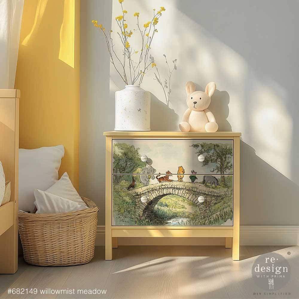 A3 Decoupage Fiber - Willowmist Meadow - Thumbnail 2