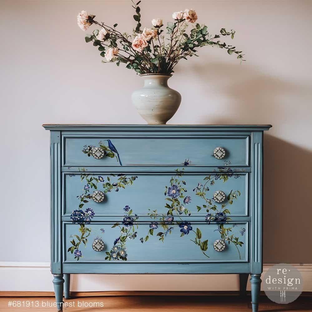 Middy Transfers® - Blue Nest Blooms - Thumbnail 2
