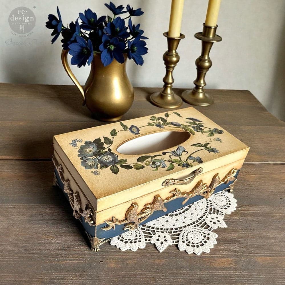 Middy Transfers® - Blue Nest Blooms - Thumbnail 4