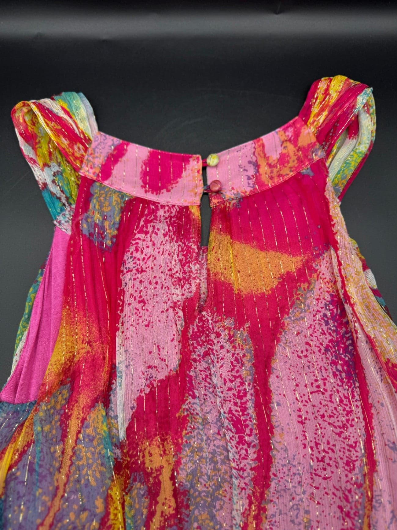 Caché Silk Sleeveless Top - Thumbnail 8