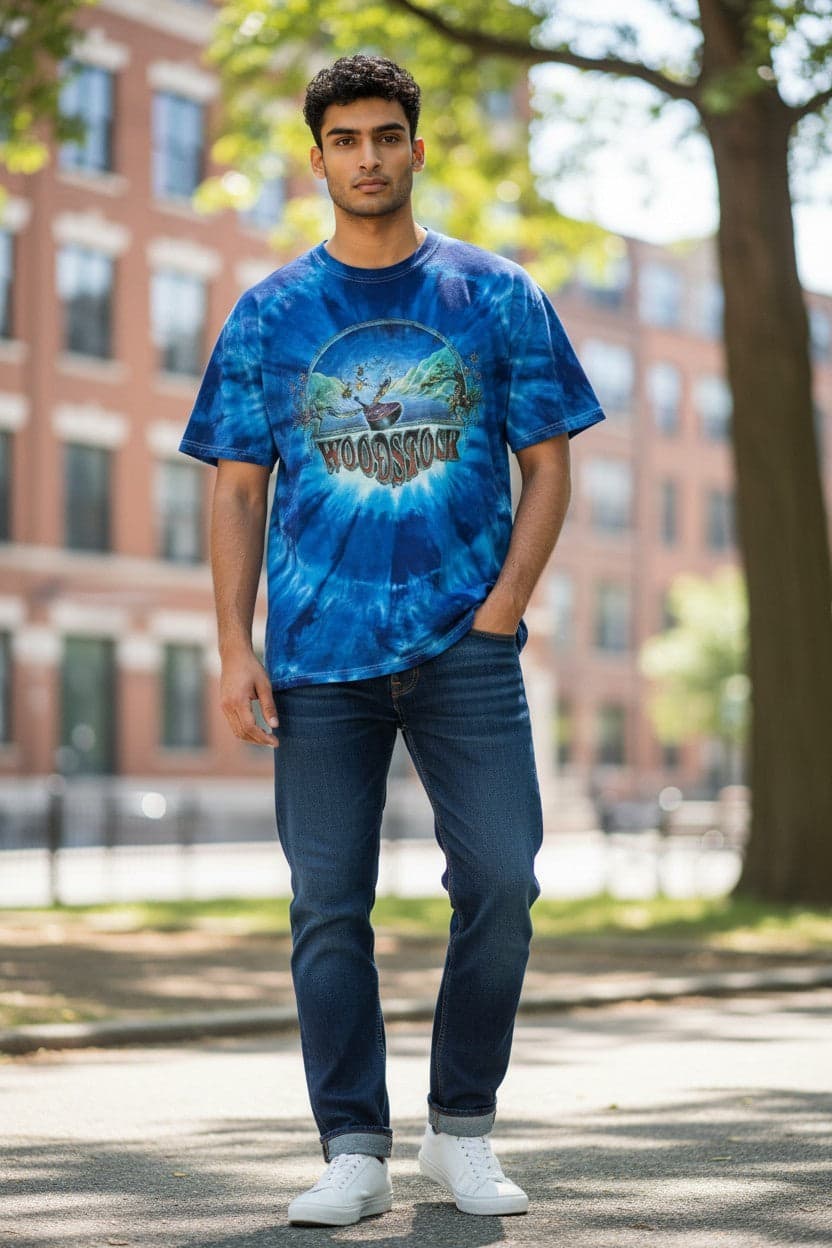 1994 Woodstock Tie Dye T-Shirt - Thumbnail 11
