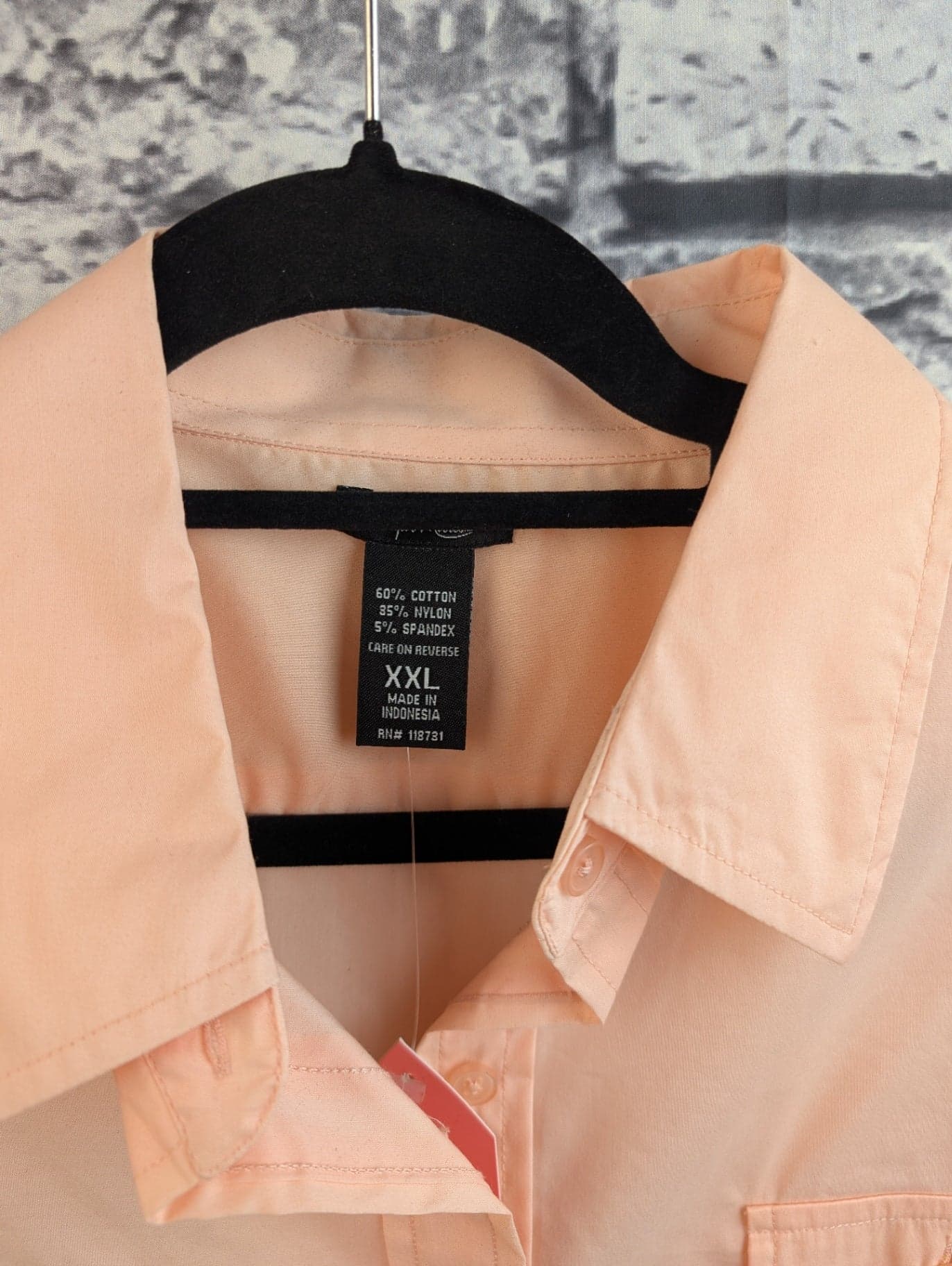Taylor Marcs The Stretch Shirt, Peach - Thumbnail 4