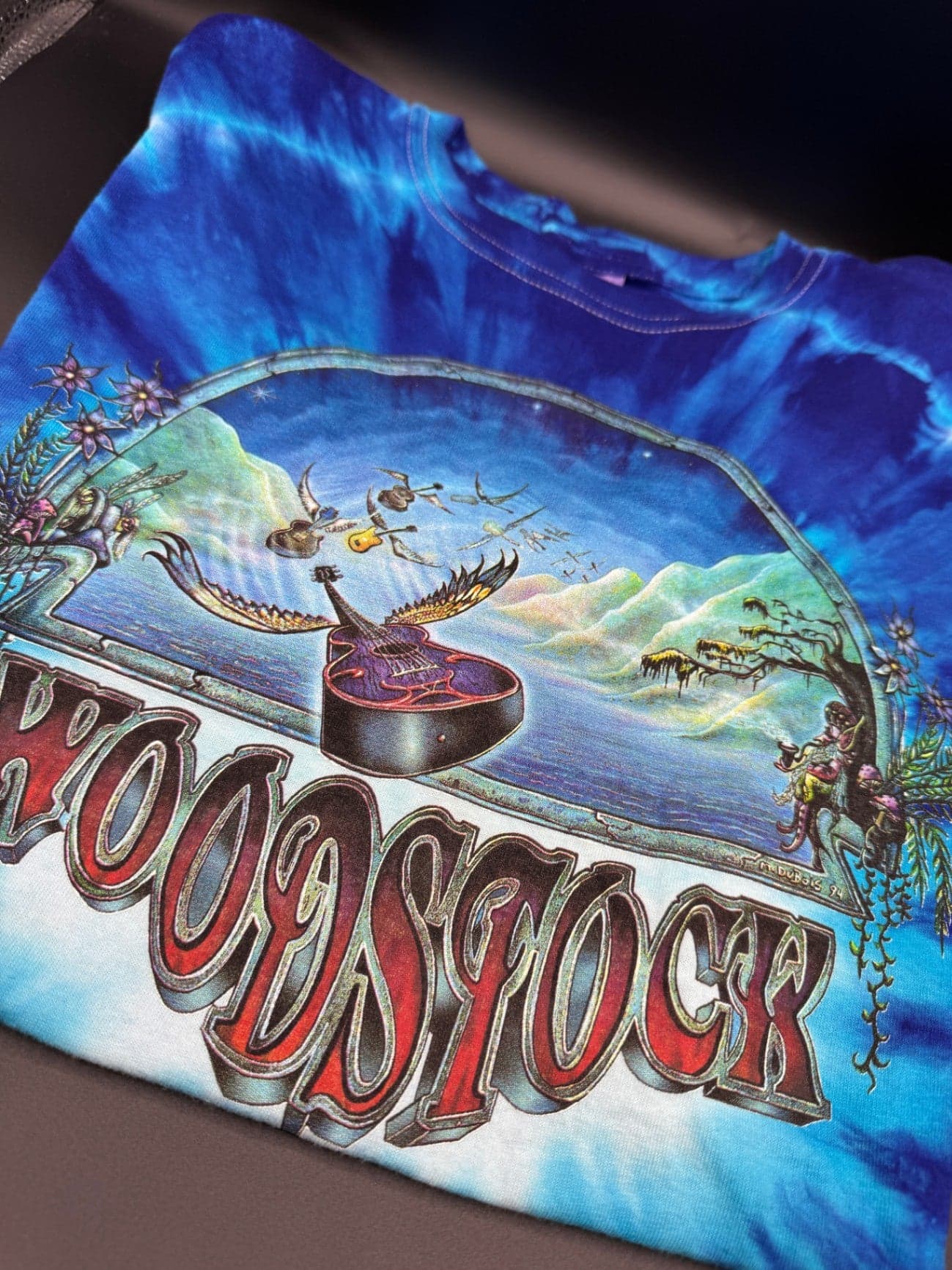 1994 Woodstock Tie Dye T-Shirt - Thumbnail 4