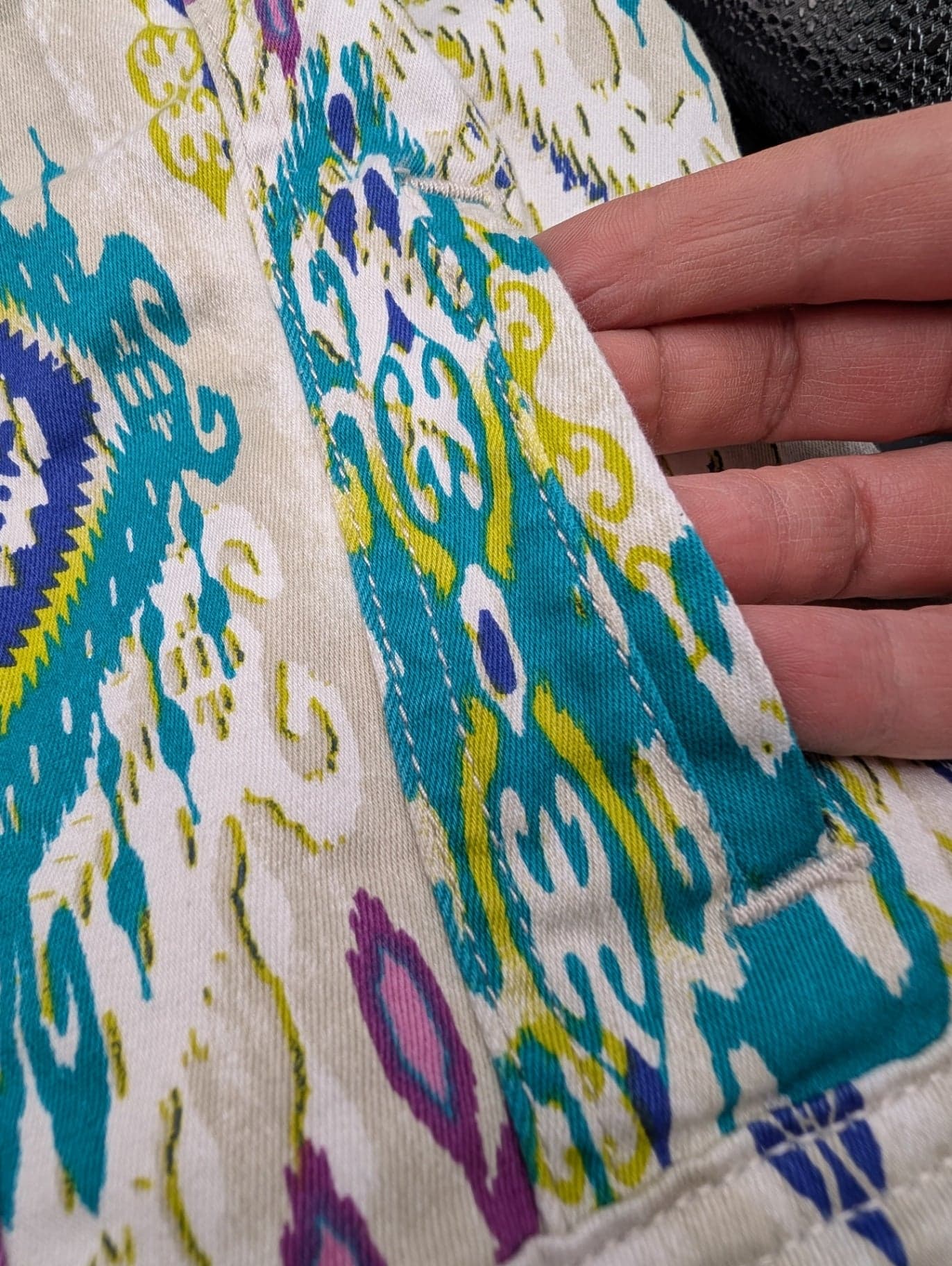 Jones NY IKAT Denim Jacket - Thumbnail 5