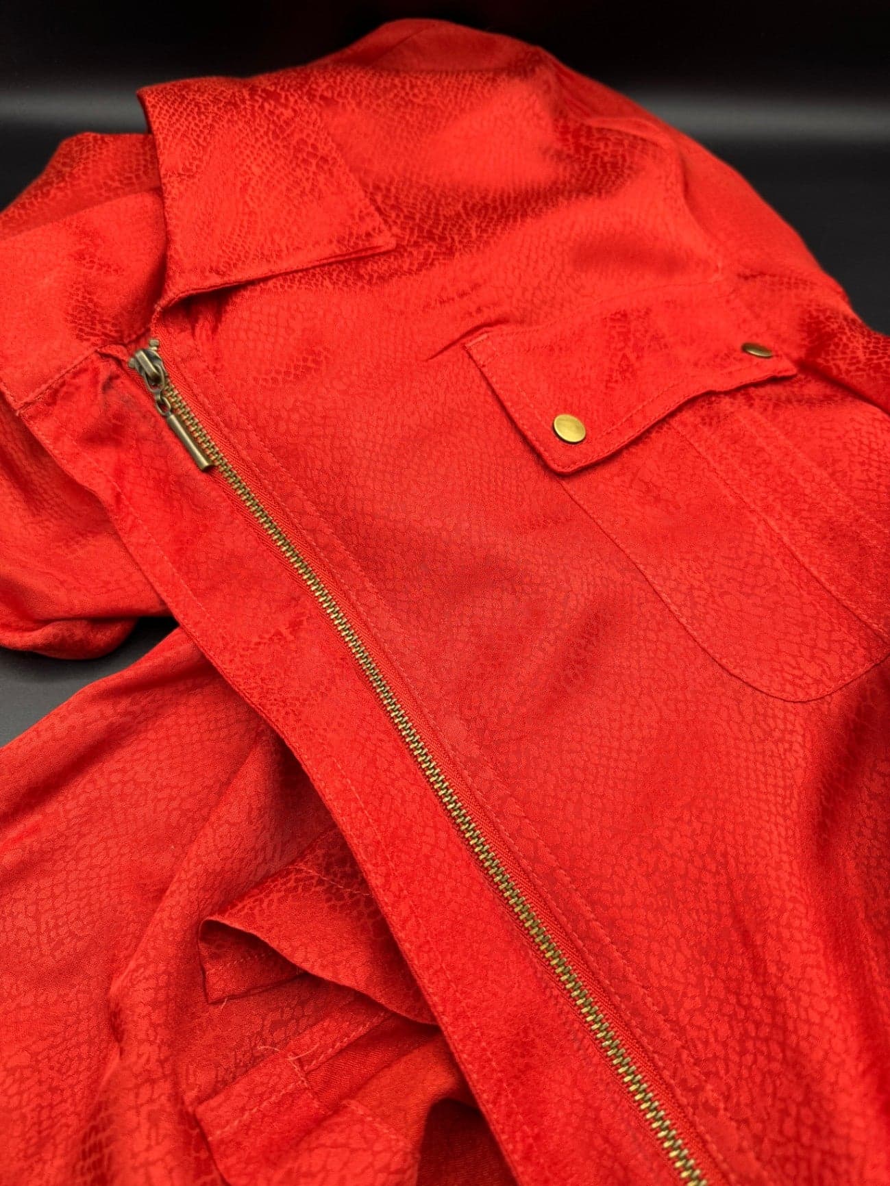 Chico's Orange Snakeskin Tunic - Thumbnail 17