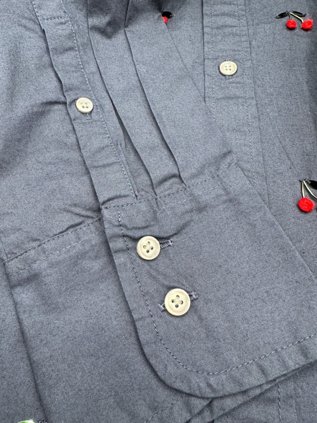 J. Crew Cherry Button Up Blouse - Thumbnail 9
