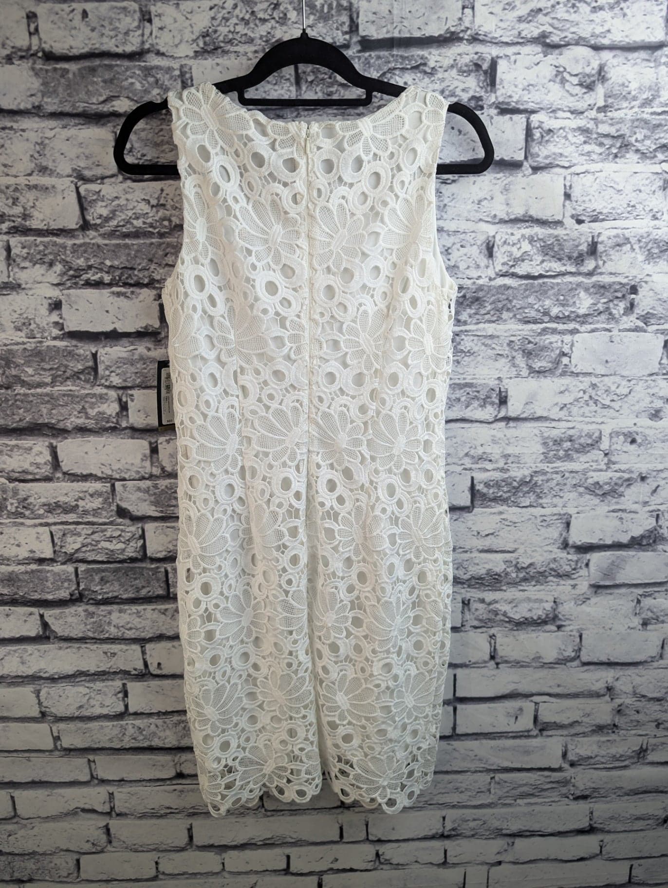 Worthington White Lace Dress - Thumbnail 4