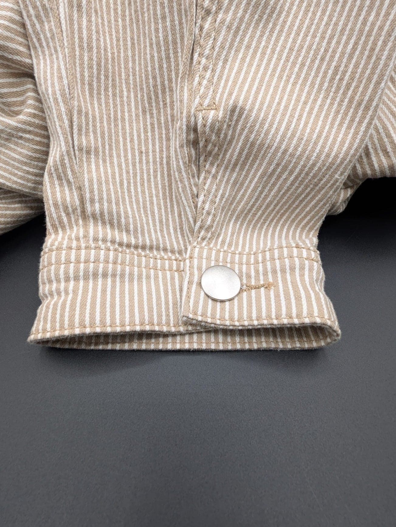 cj banks Tan Striped Jacket - Thumbnail 8