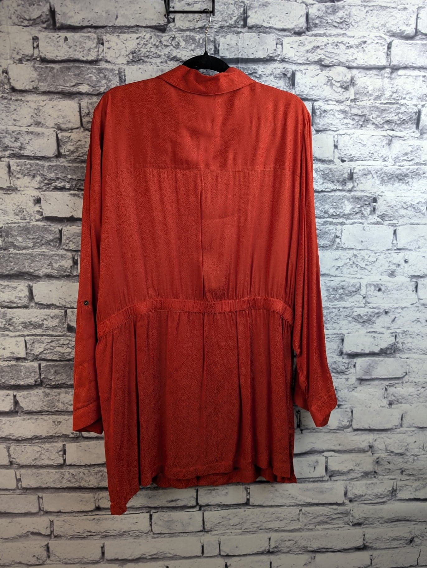 Chico's Orange Snakeskin Tunic - Thumbnail 6